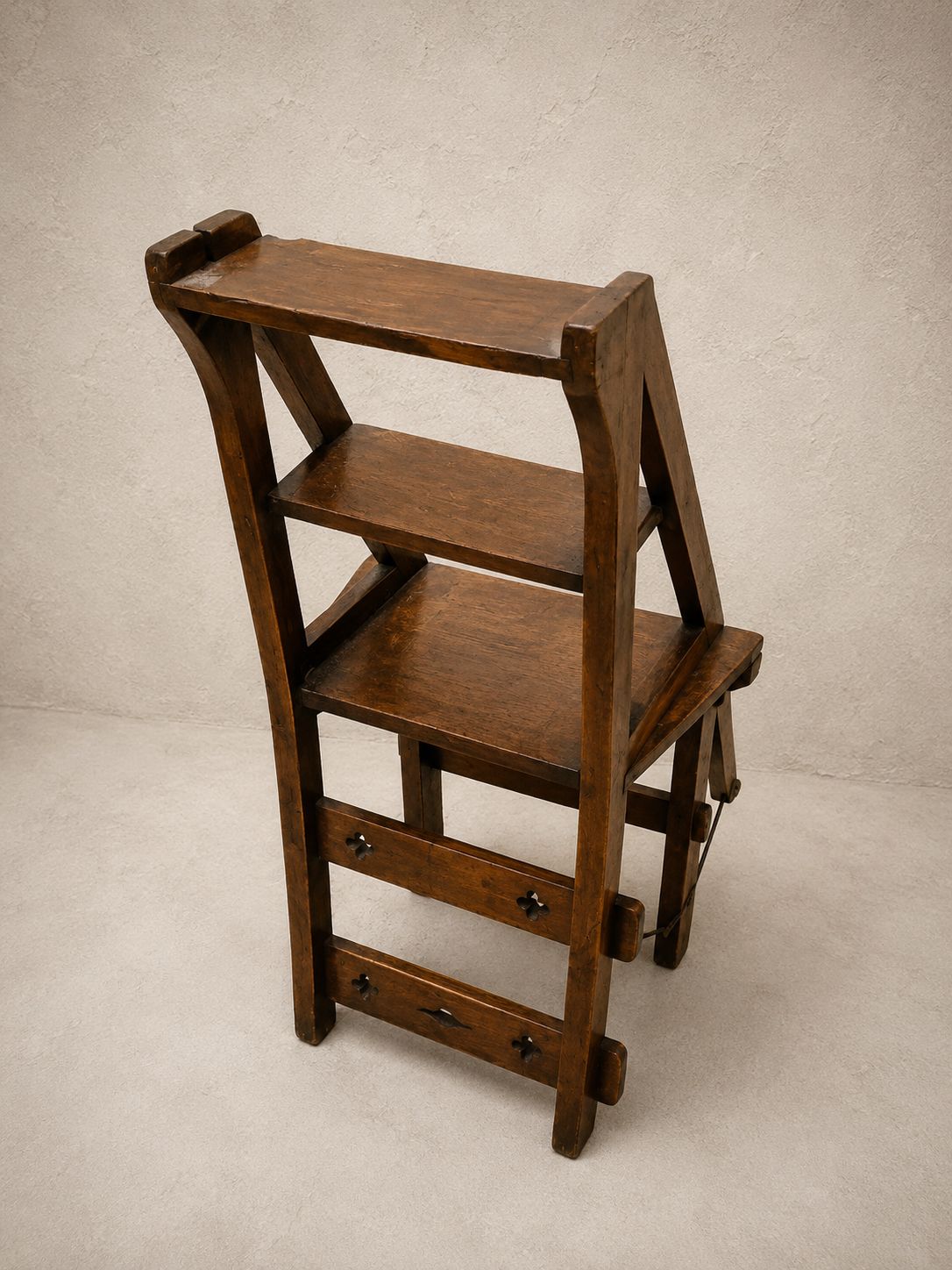 A Late Victorian Arts & Crafts Oak Metamorphic Library Chair, C.1890–1910, With photo buy