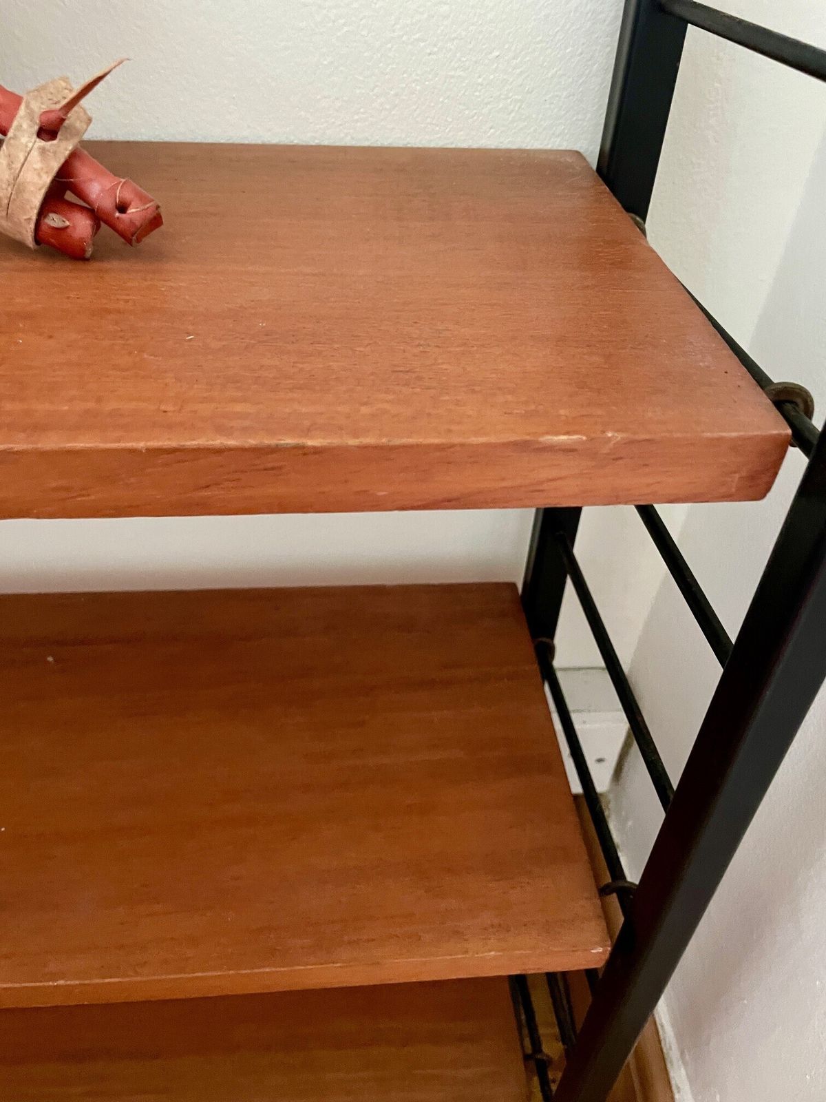 Mid Century Teak Ladderax Shelving Modular Corner Unit photo buy
