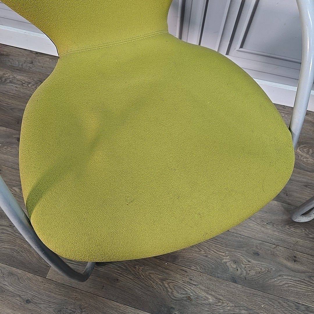 Pair 2 Cantilever Chairs Orangebox X10 Guest Visitor Office Desk Waiting Room photo buy