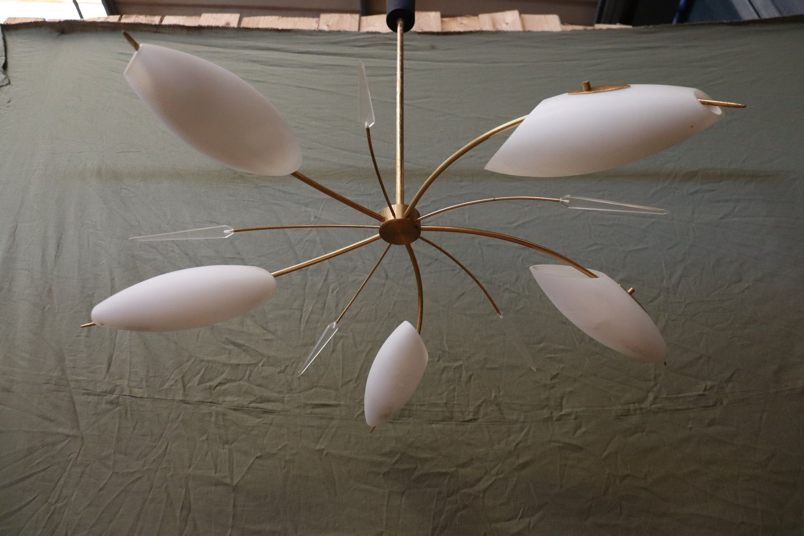 Chandelier In The Style Of Lunel, 1960s photo furniture