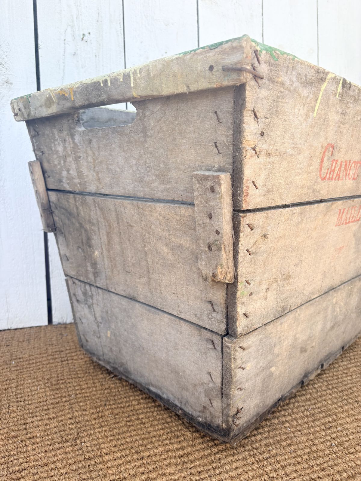 Vintage French Champagne Collecting Crate photo 295.0