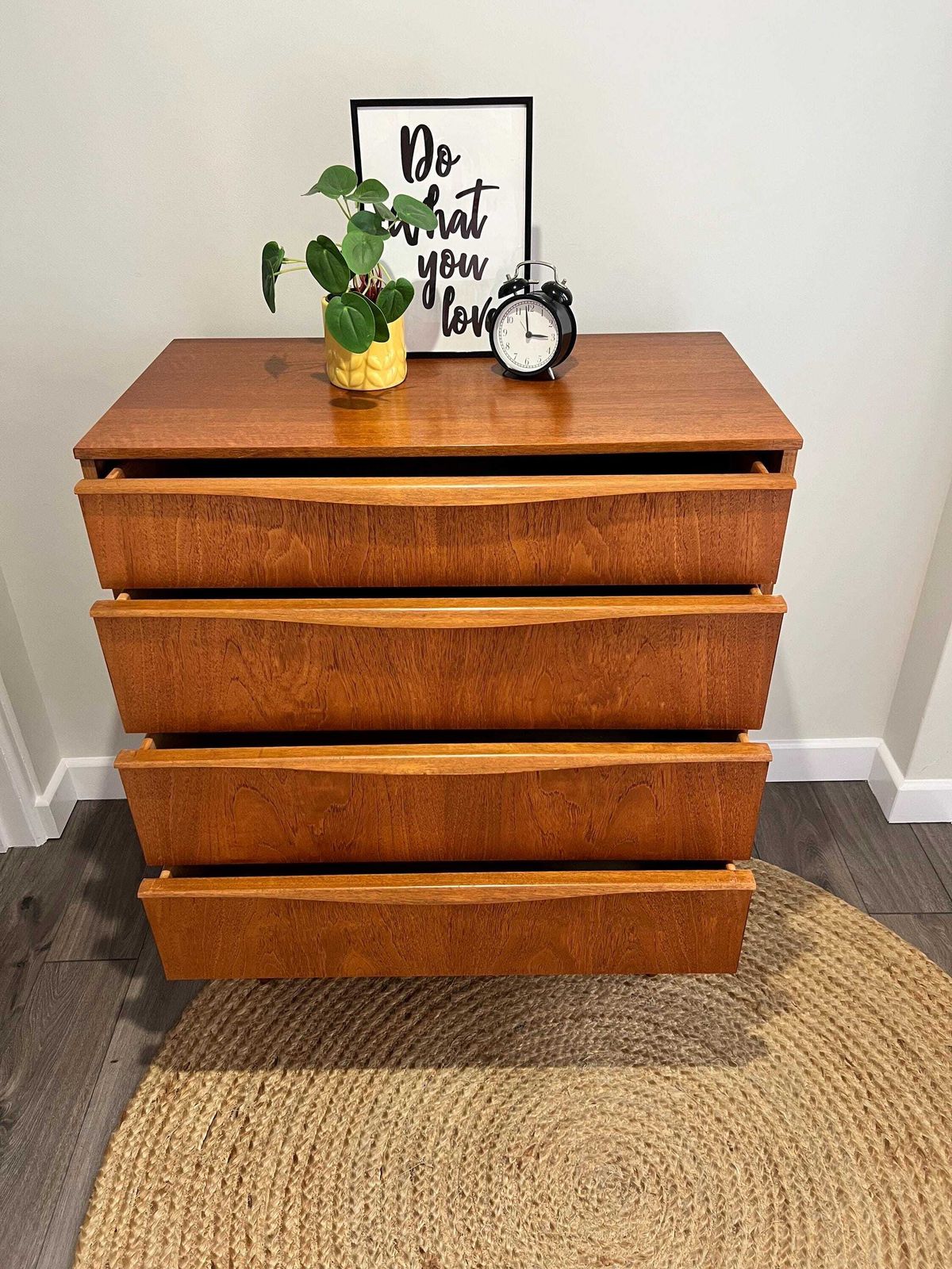 Midcentury Teak Chest Of Drawers By Austinsuite photo for sale