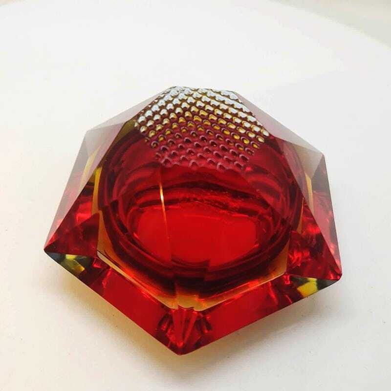 Cendrier ou vide-poche en verre de Murano, années 1960, par Flavio Poli pour Seguso. photo buy