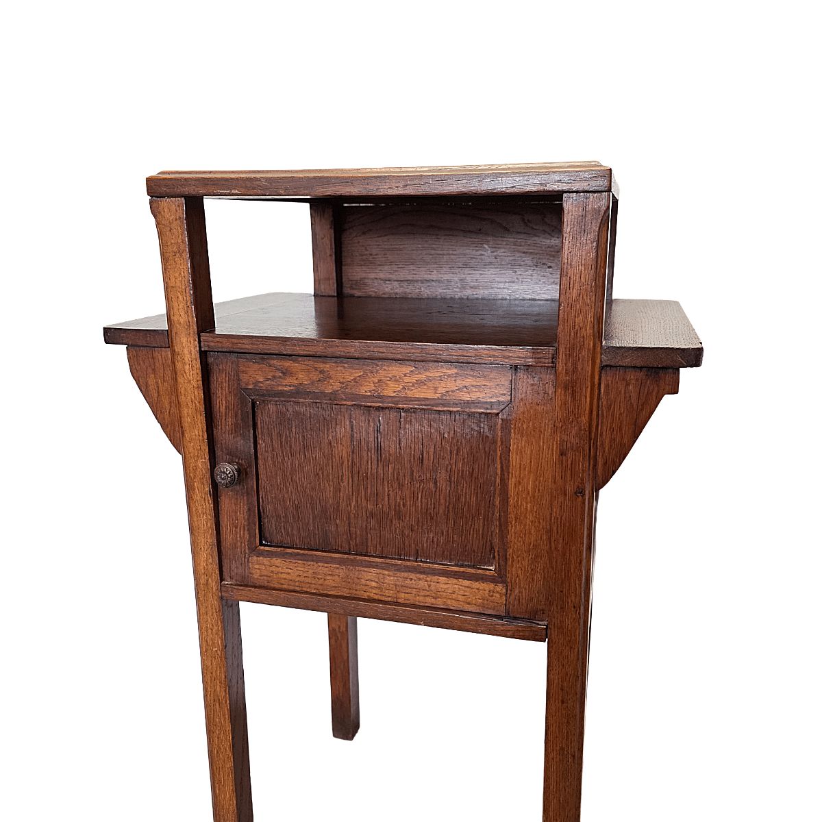 Franse Arts and Crafts eiken kast, begin 1900s photo for sale