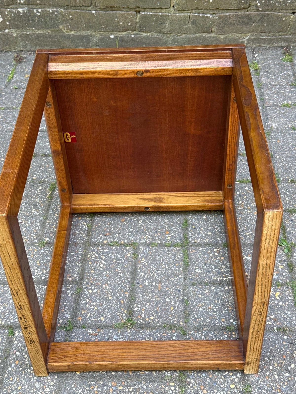 Furniture Rare Vintage G Plan Geometric Side Table – Mid Century Modern Danish Style Occasional Table photo