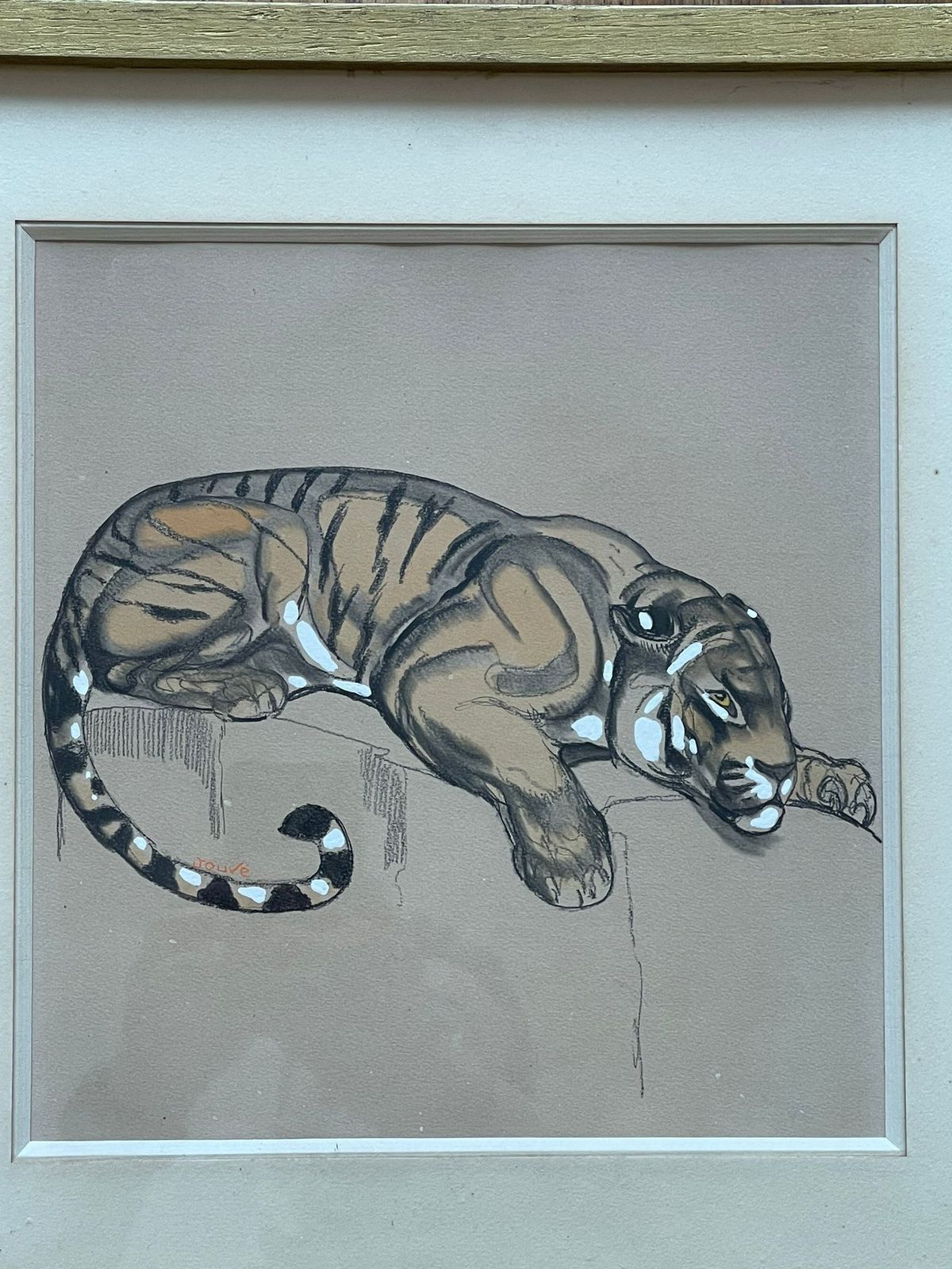 Paul Jouve (1878 1973) « Tigre » – Circa 1920 photo buy