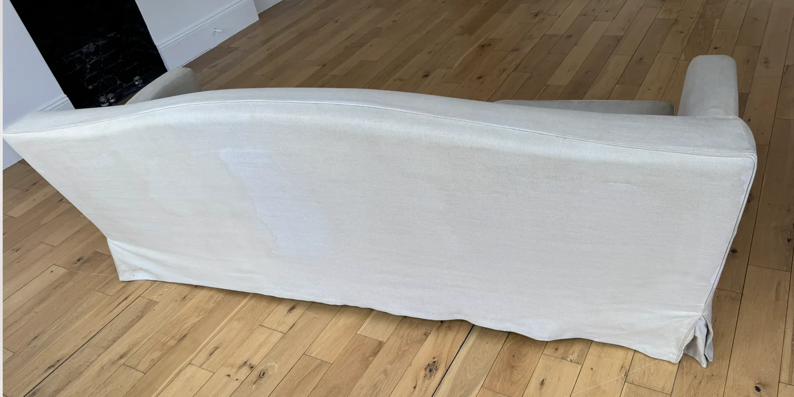 1997 Christian Liaigre Sofa In Natural Linen photo Furniture