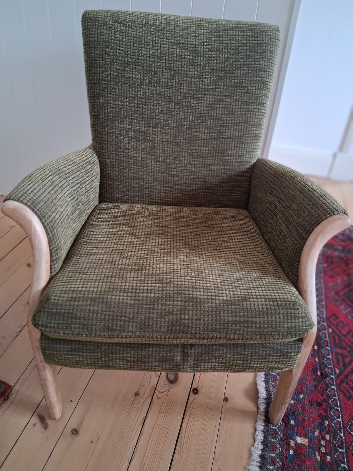 Pair Of 1960's Fully Re Upholstered Parker Knoll Small Armchairs/Accent Chairs photo furniture
