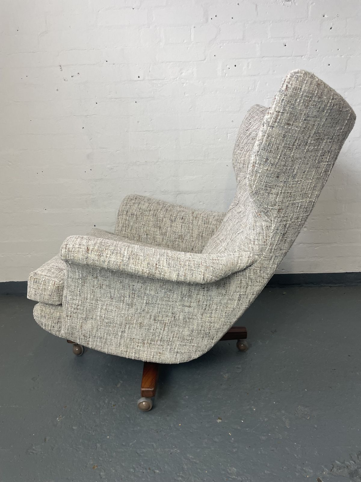 G Plan Model 6250 “Blofeld” Swivel Armchair | 1962 Mid Century Modern Icon | Professionally Reupholstered photo Furniture