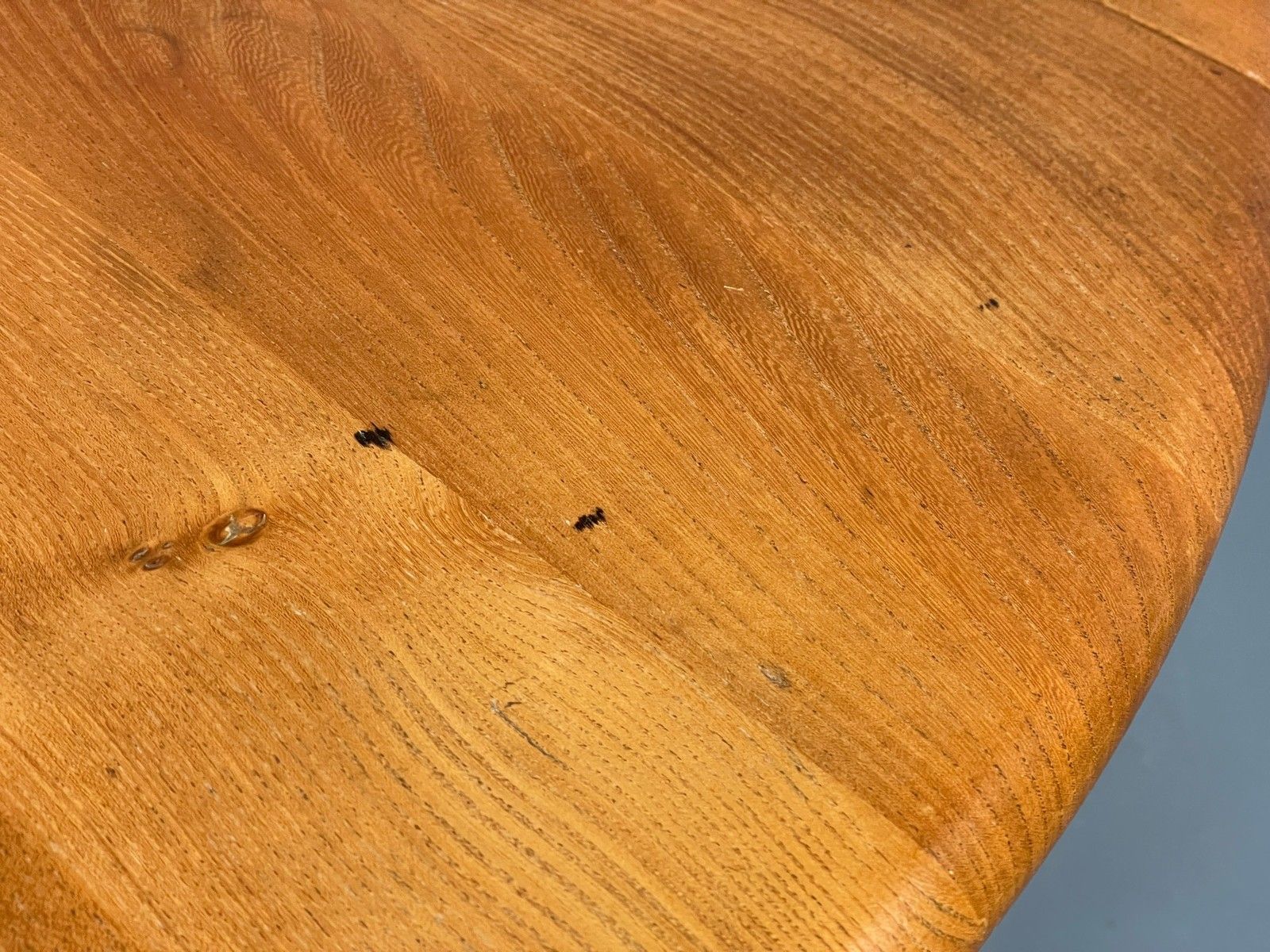 Vintage Ercol Elm Table Blonde Drop Leaf 1960s Mid Century Eb12195 photo 350.0