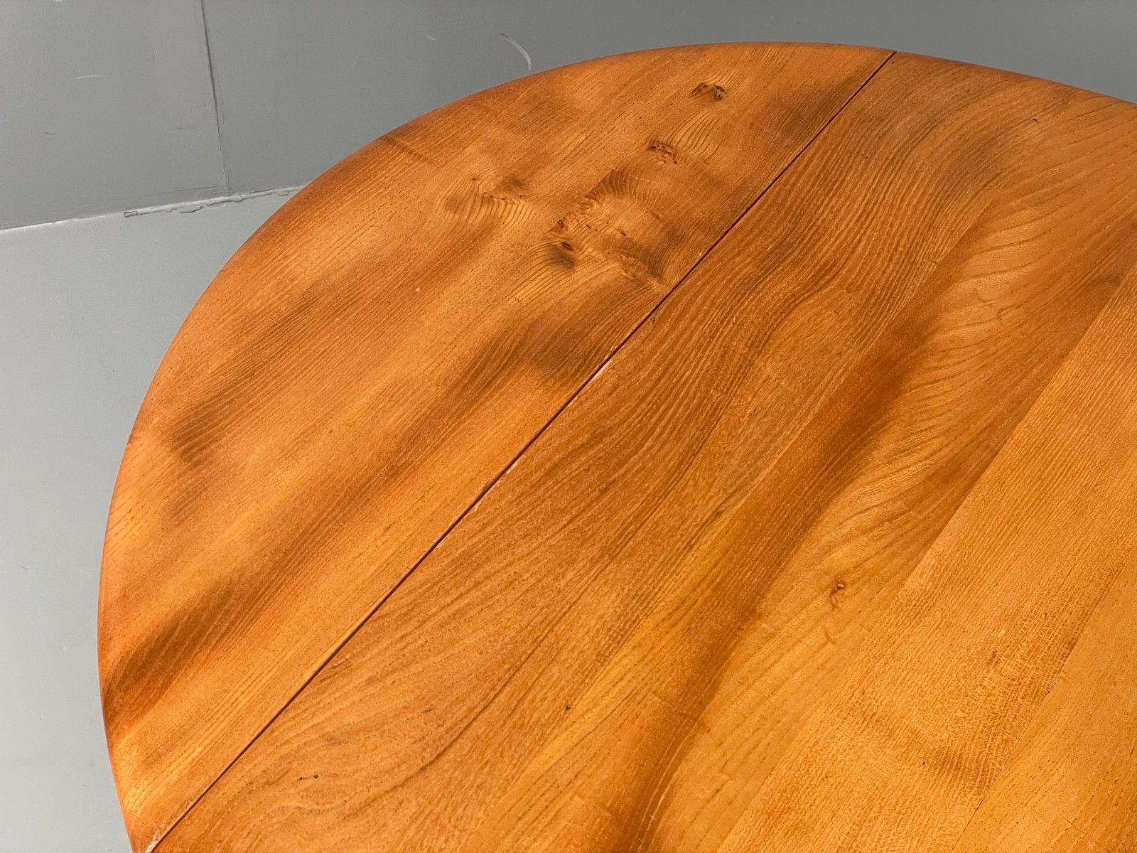 350.0 Vintage Ercol Elm Table Blonde Drop Leaf 1960s Mid Century Eb12195 photo