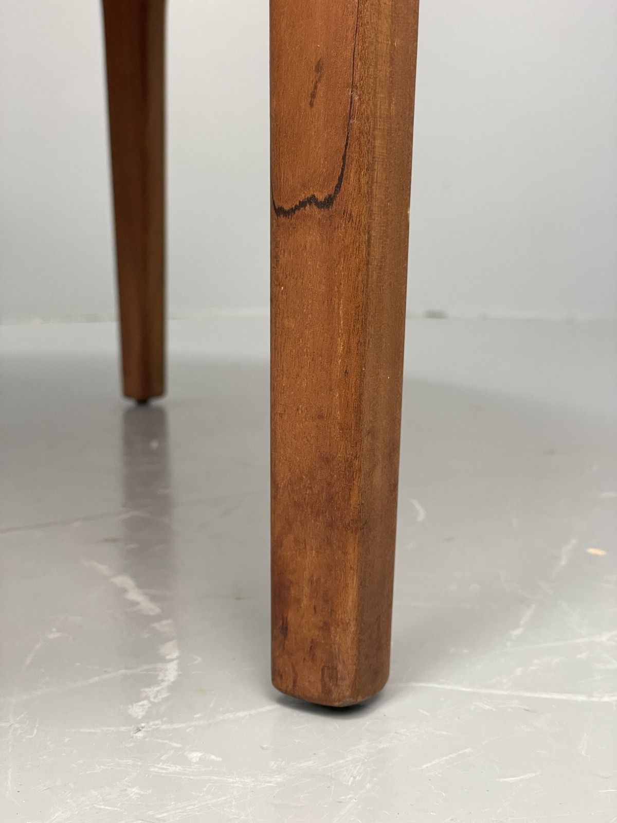 Vintage Circular Coffee Table By Stonehill 1960s Retro Teak Quartered Eb12200 photo 125.0