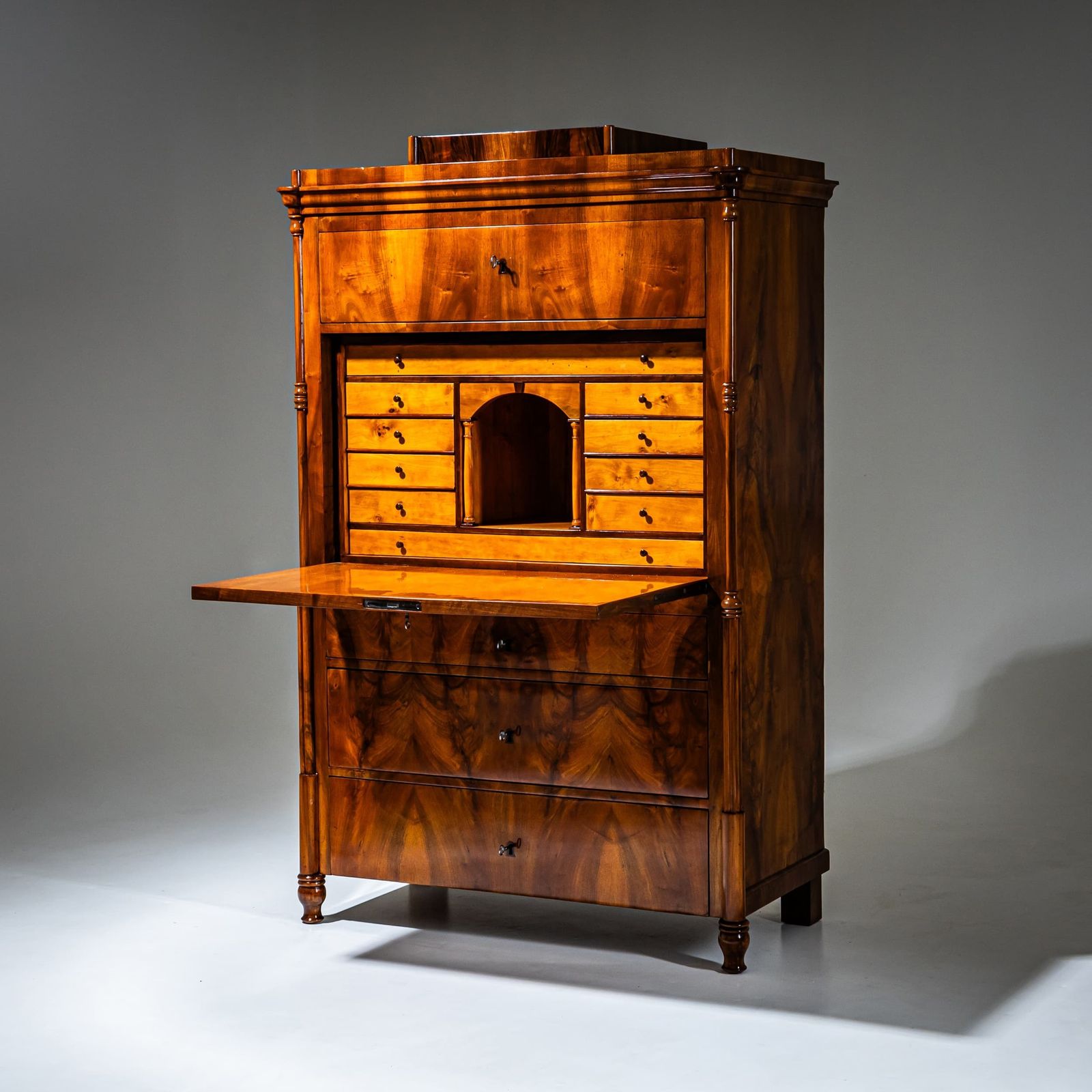 Biedermeier secretaire, ca. 1840
