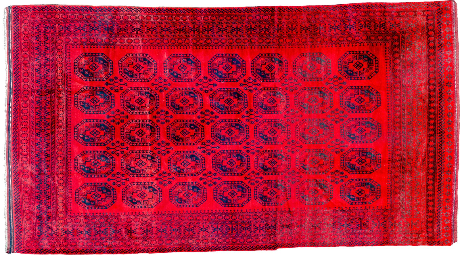 Antiek Ersari tapijt 443x282cm photo vintage
