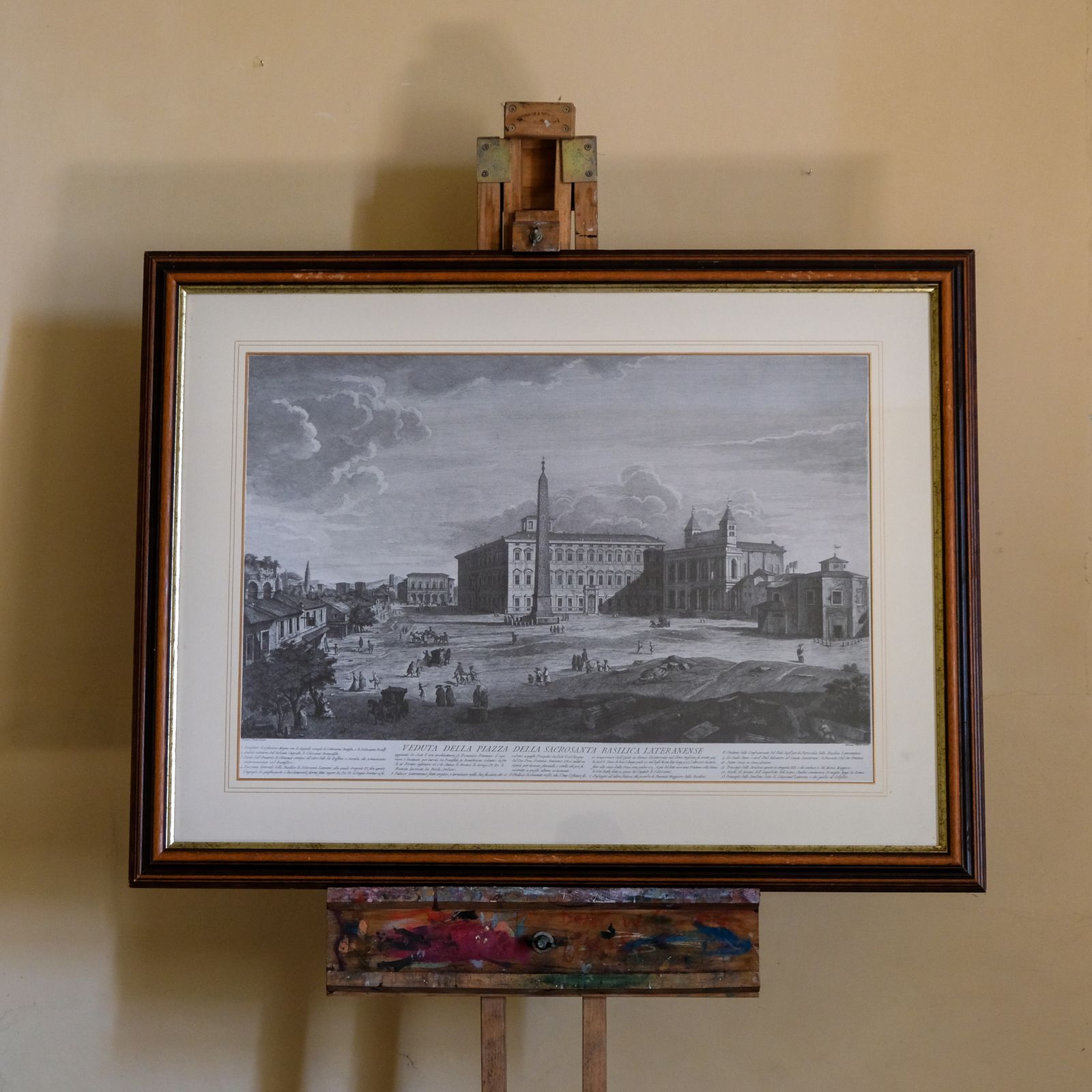 Veduta Della Piazza Della Sacrosancta Basilica Lateranense