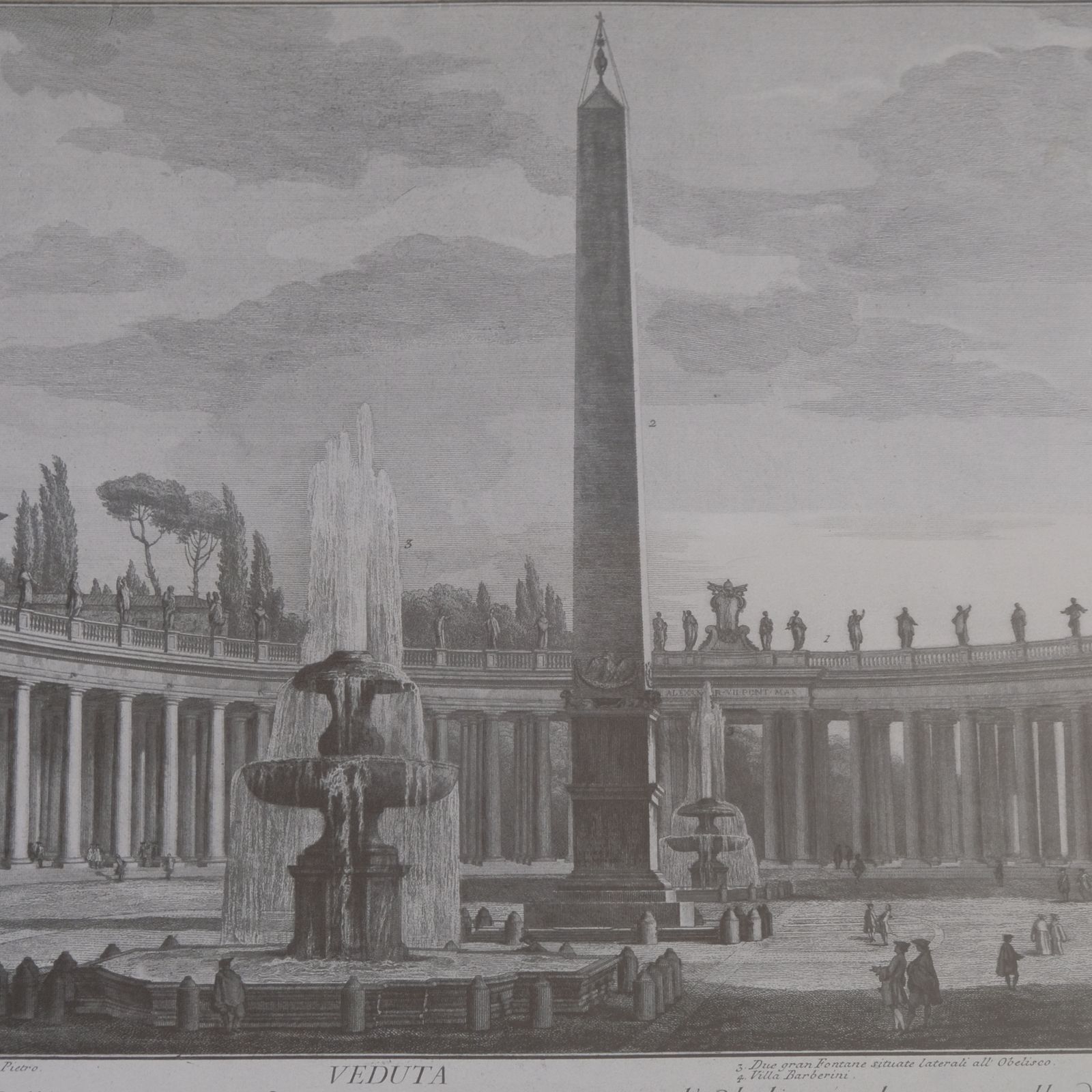 Veduta Della Piazza Di San Pietro, Vaticano photo buy