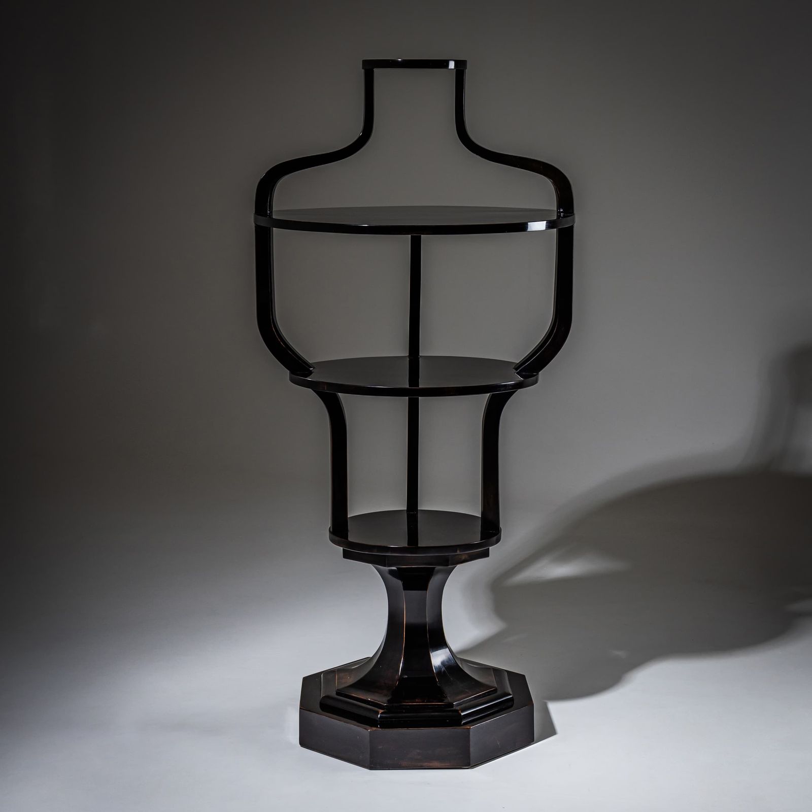 Ebonized étagère, Vienna, 1st Half 19th Century photo furniture