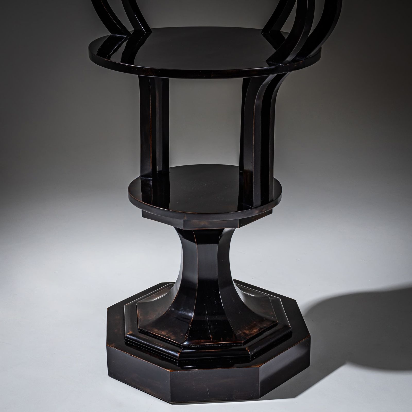 Ebonized étagère, Vienna, 1st Half 19th Century photo vinterior