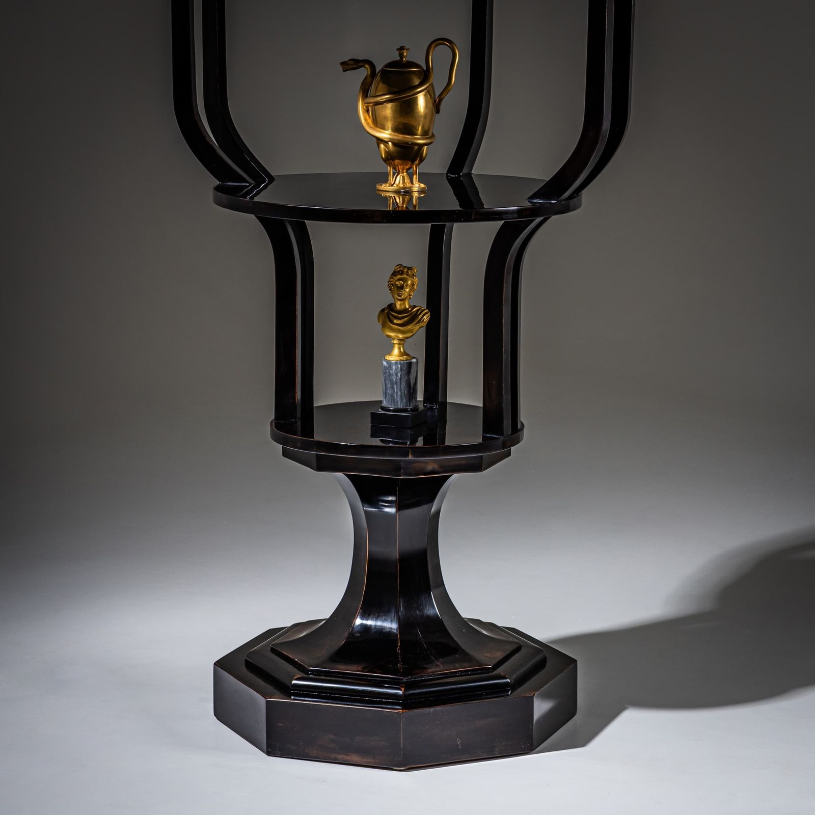 Ebonized étagère, Vienna, 1st Half 19th Century photo buy