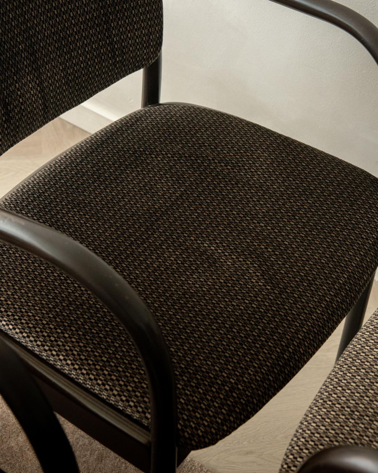photo vinterior Postmodern Bentwood Dining Chairs 235 F Hartmut Lohmeyer Thonet, 1980s, Set Of 4