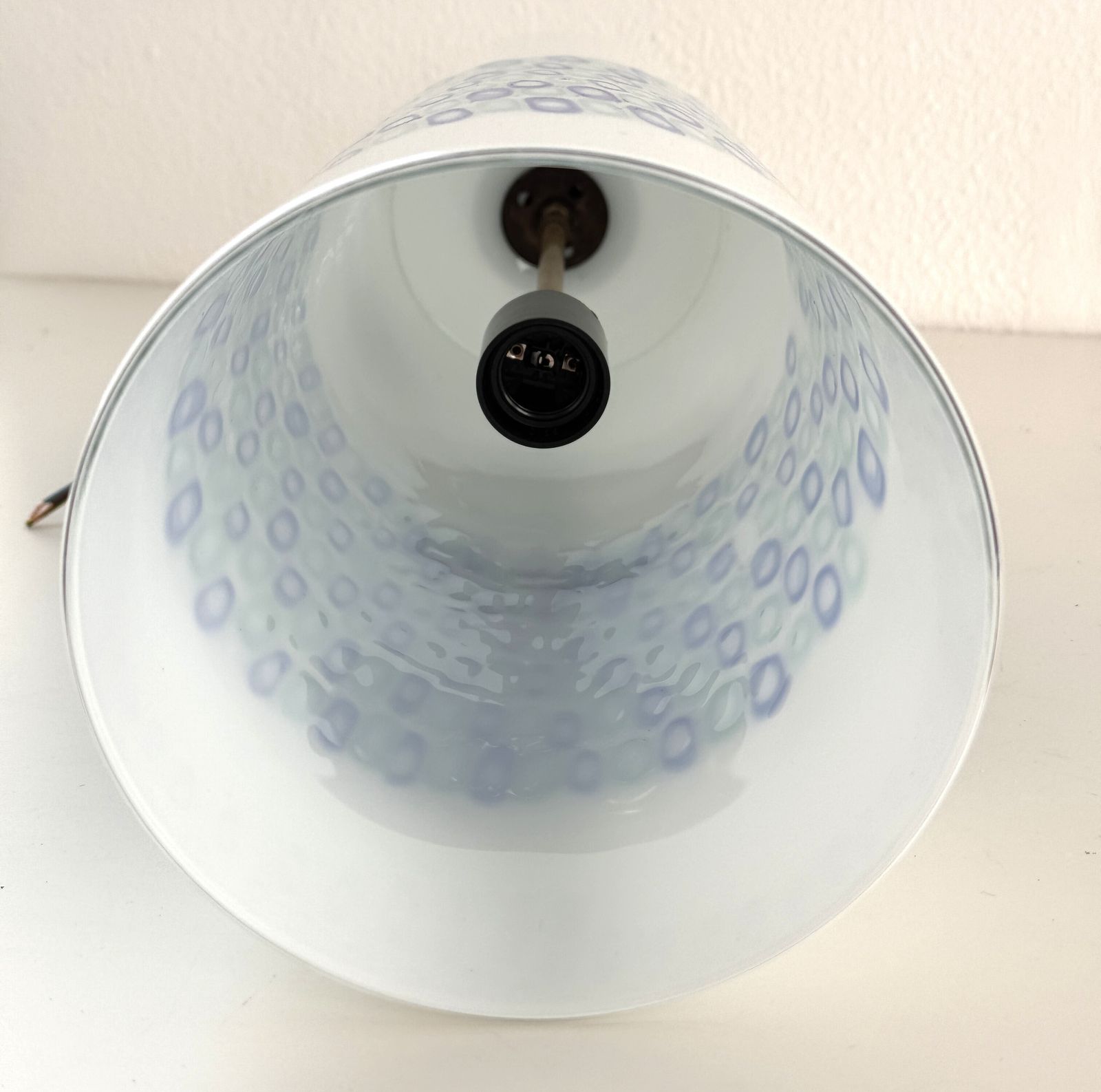 photo buy Italian Murano Glass Pendant Fixture By Peter Pelzel For Vistosi, 1970s