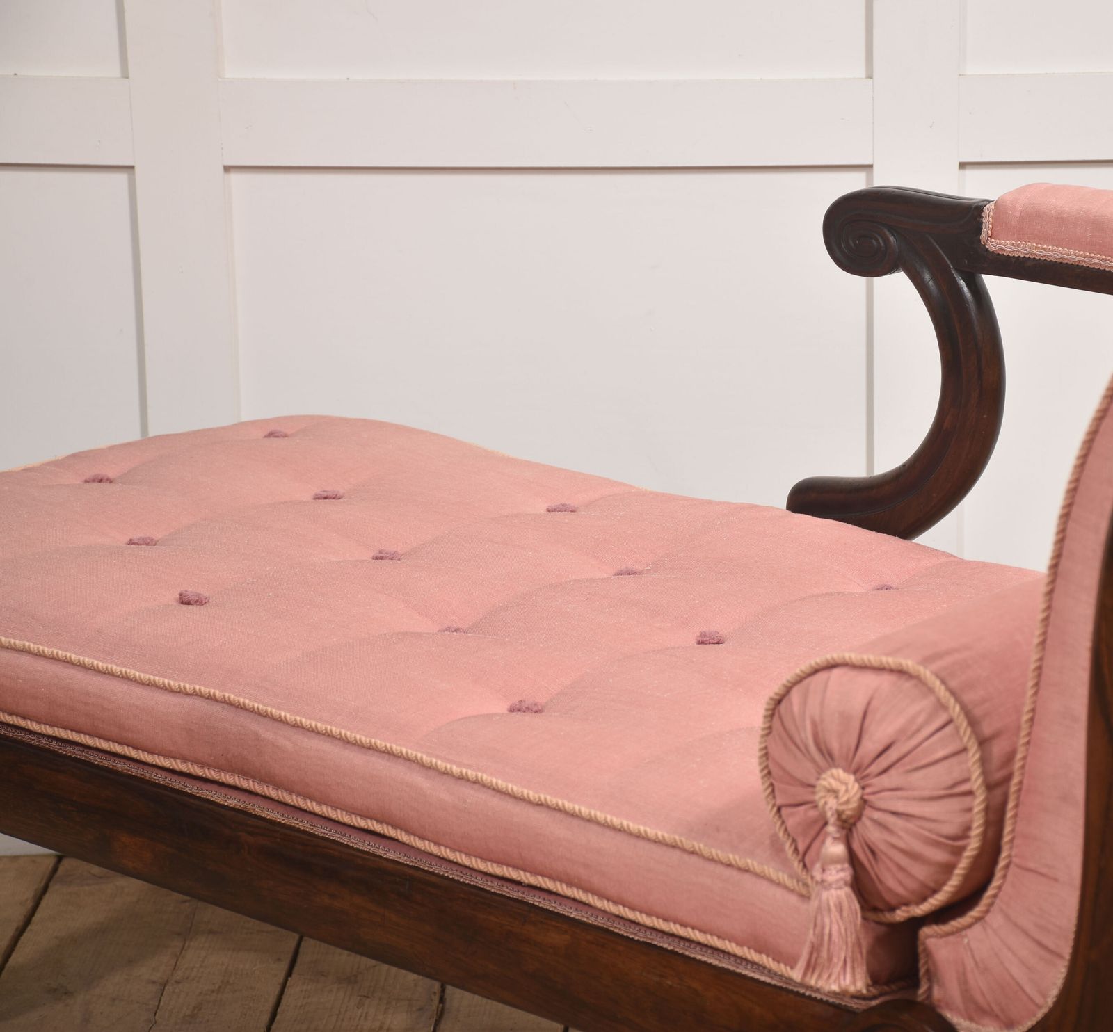 19th Century William IV Rosewood Chaise Longue photo vinterior