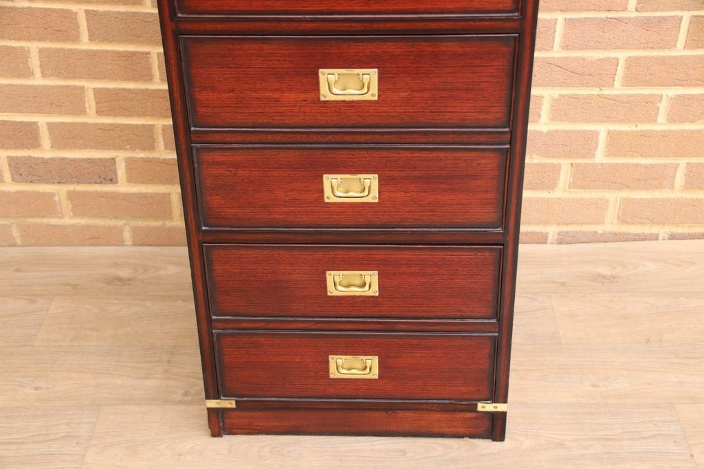 Mahogany Campaign Tallboy photo vinterior