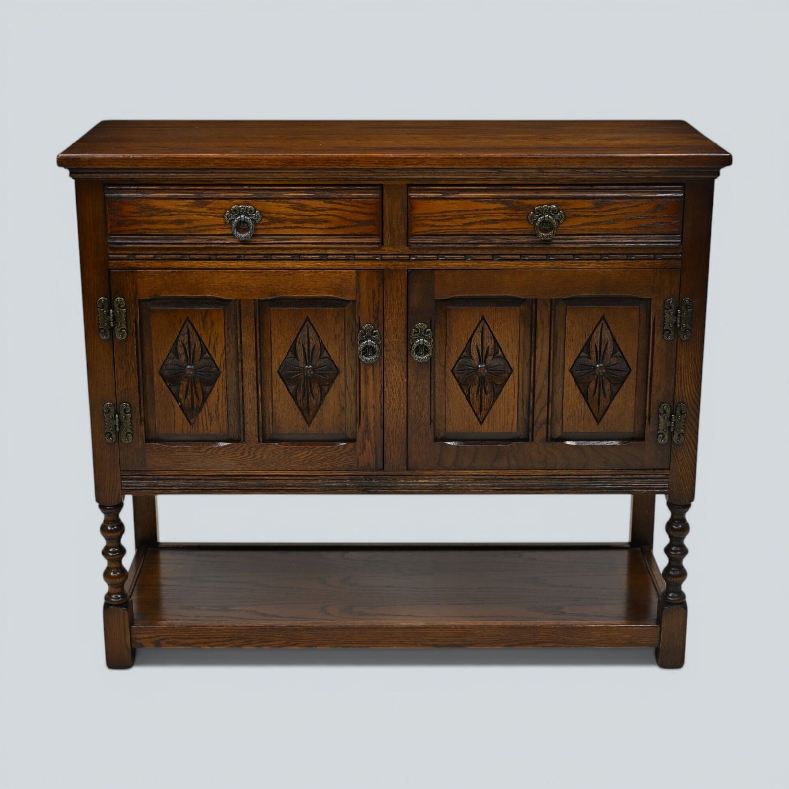 Old Charm Cupboard/Server Light Oak Finish #2241 Free Uk Delivery* photo furniture