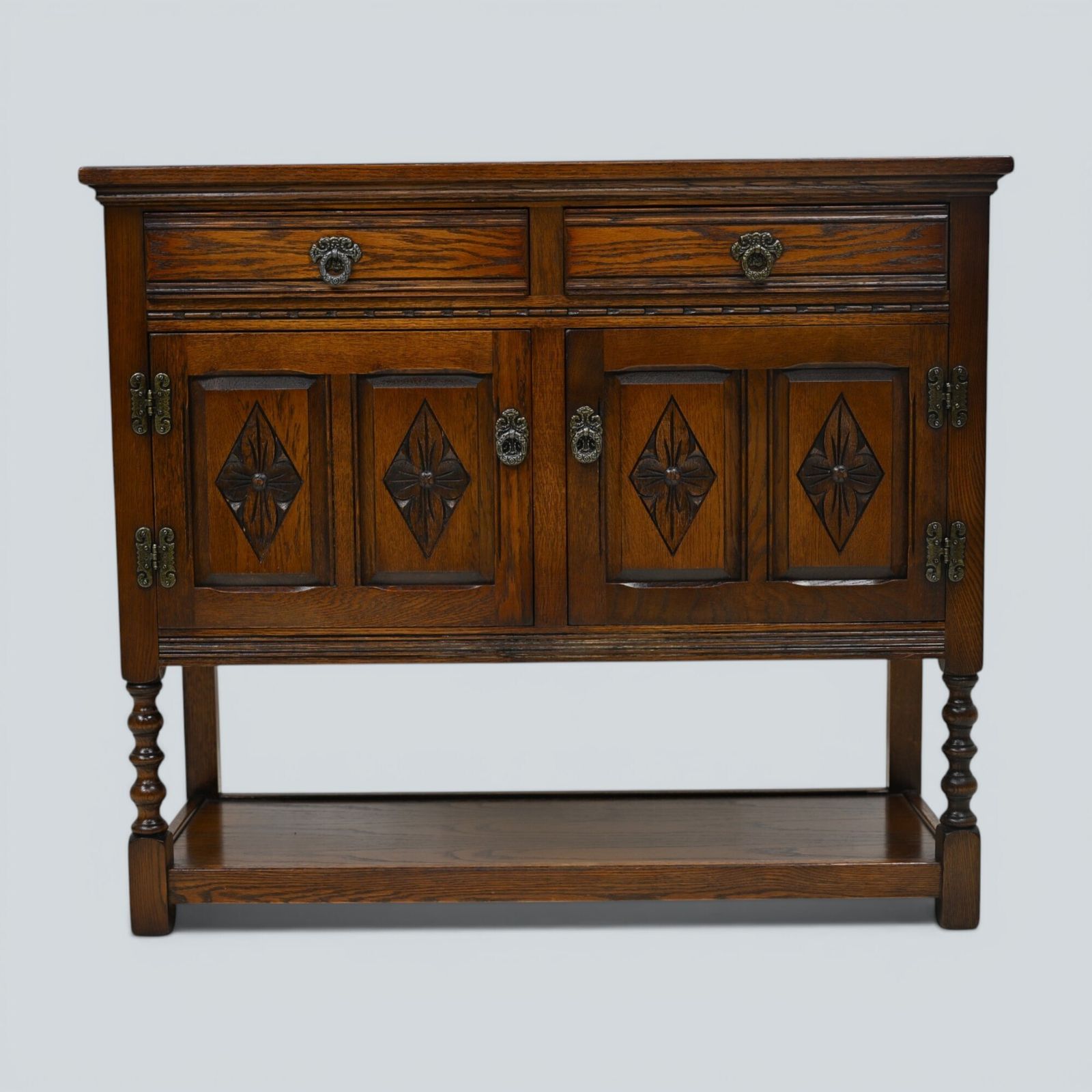 photo vinterior Old Charm Cupboard/Server Light Oak Finish #2241 Free Uk Delivery*