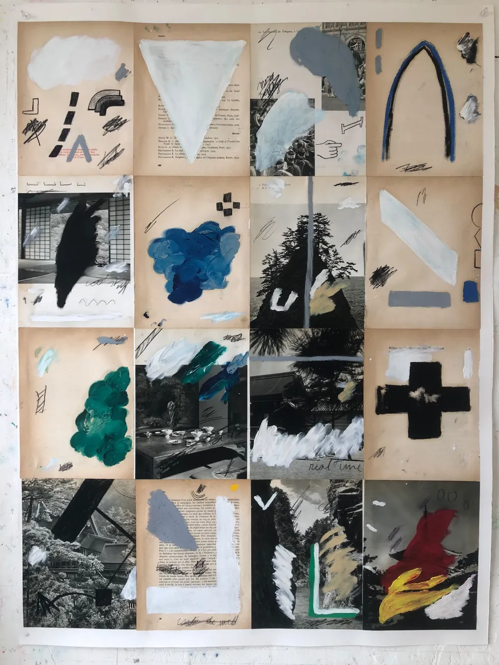 Sébastien Coutheillas Japan Chronologie, 2026 Mixed Media Artwork