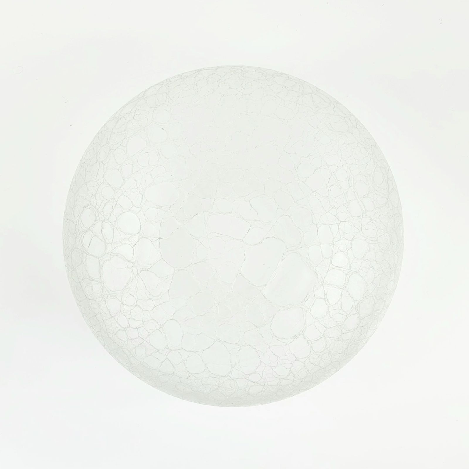Mid Century/Space Age Glass Table Lamp From Doria, Germany, 1960s photo for sale
