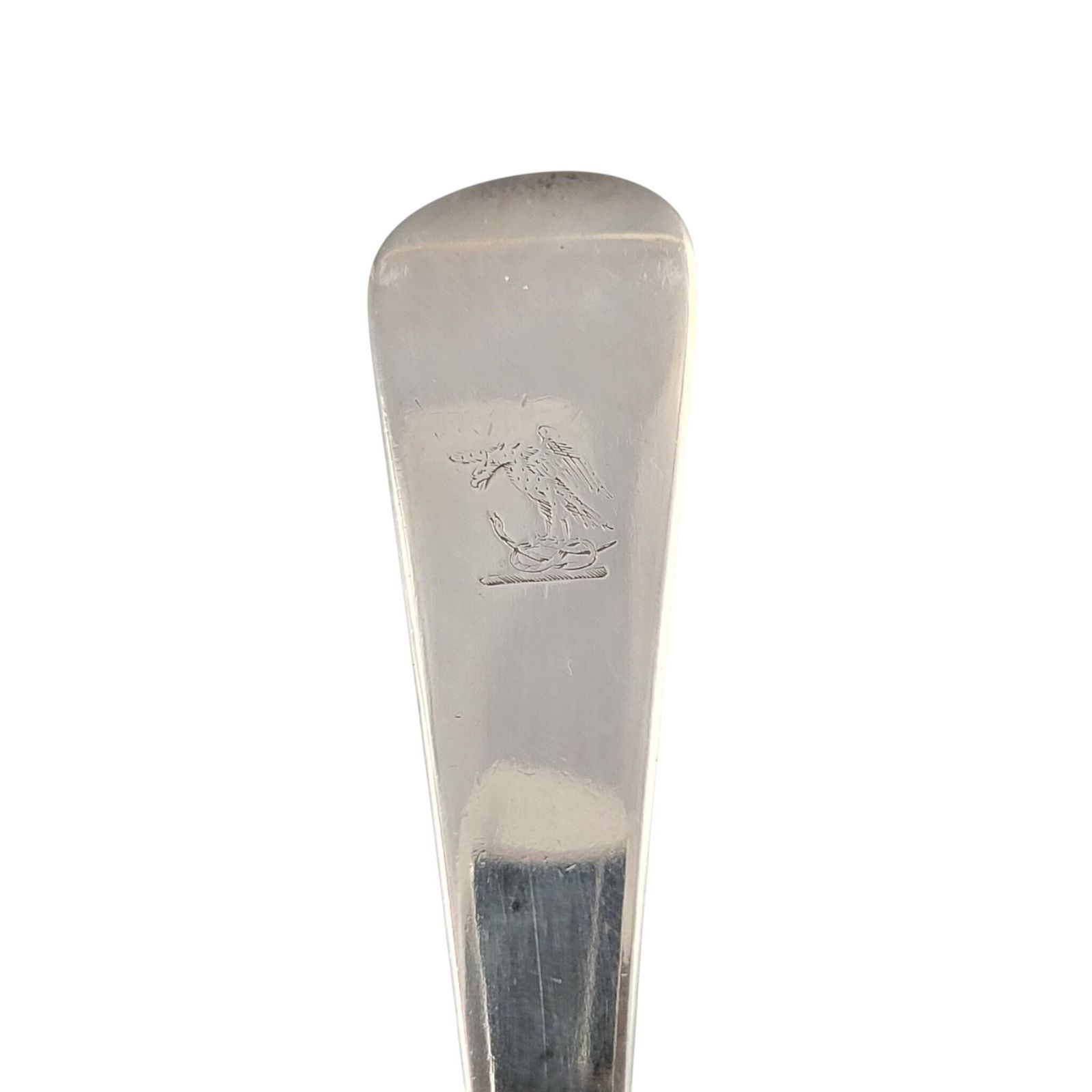 Georgische sterling zilveren soeplepel, Old English Pattern, Londen 1800 photo vinterior