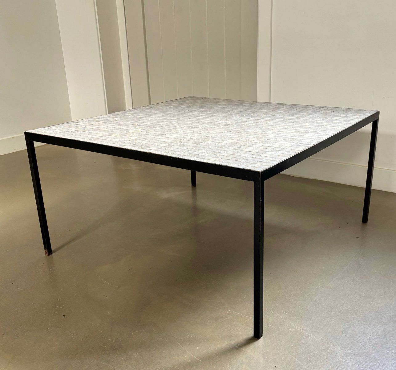 Square Mosaic Coffee Table By Floris H. Fiedeldij For Artimeta, 1950s photo for sale