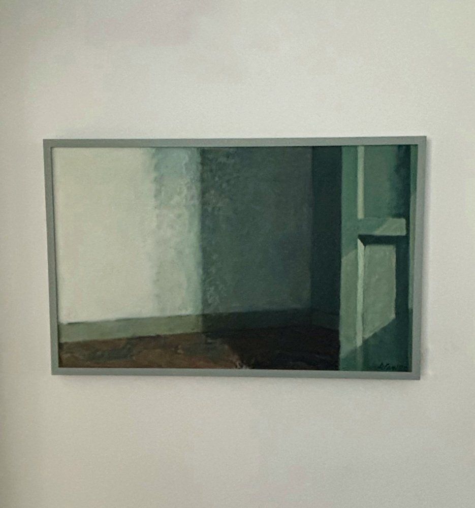 Leon Spierenburg  Atelier 1985 Oil On Canvas photo for sale