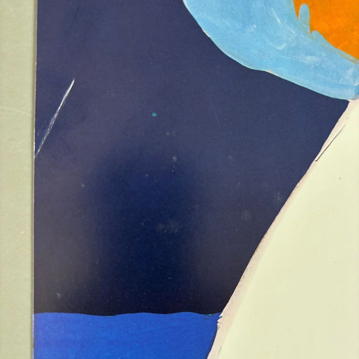 Vintage Offset Lithograph Poster By Bernard Villemot 1980 photo 173.0