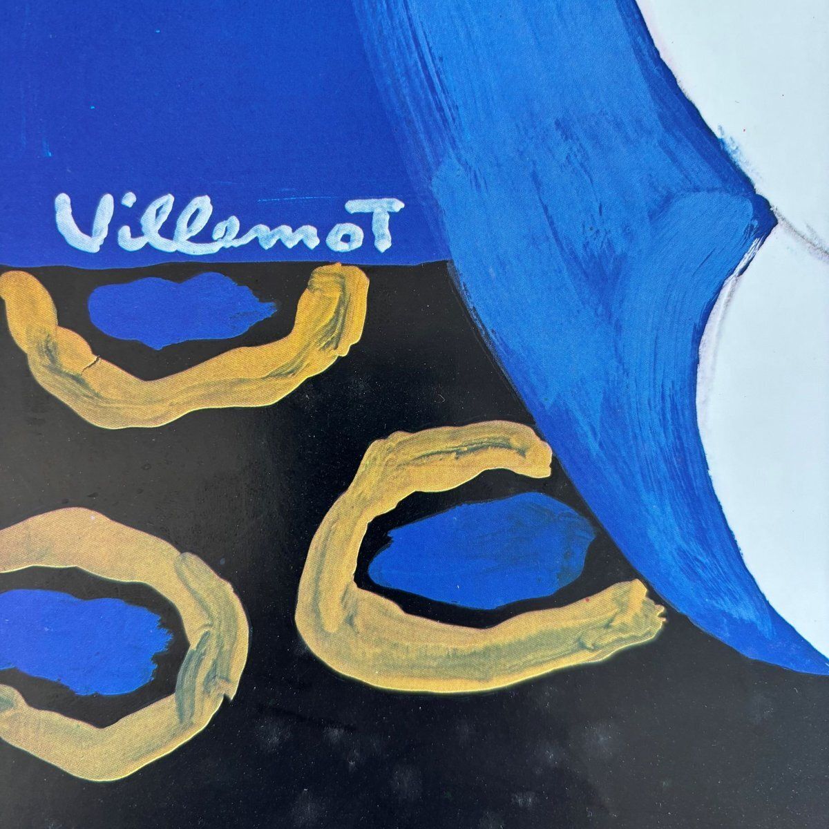 Vintage Offset Lithograph Poster By Bernard Villemot 1980 photo vinterior