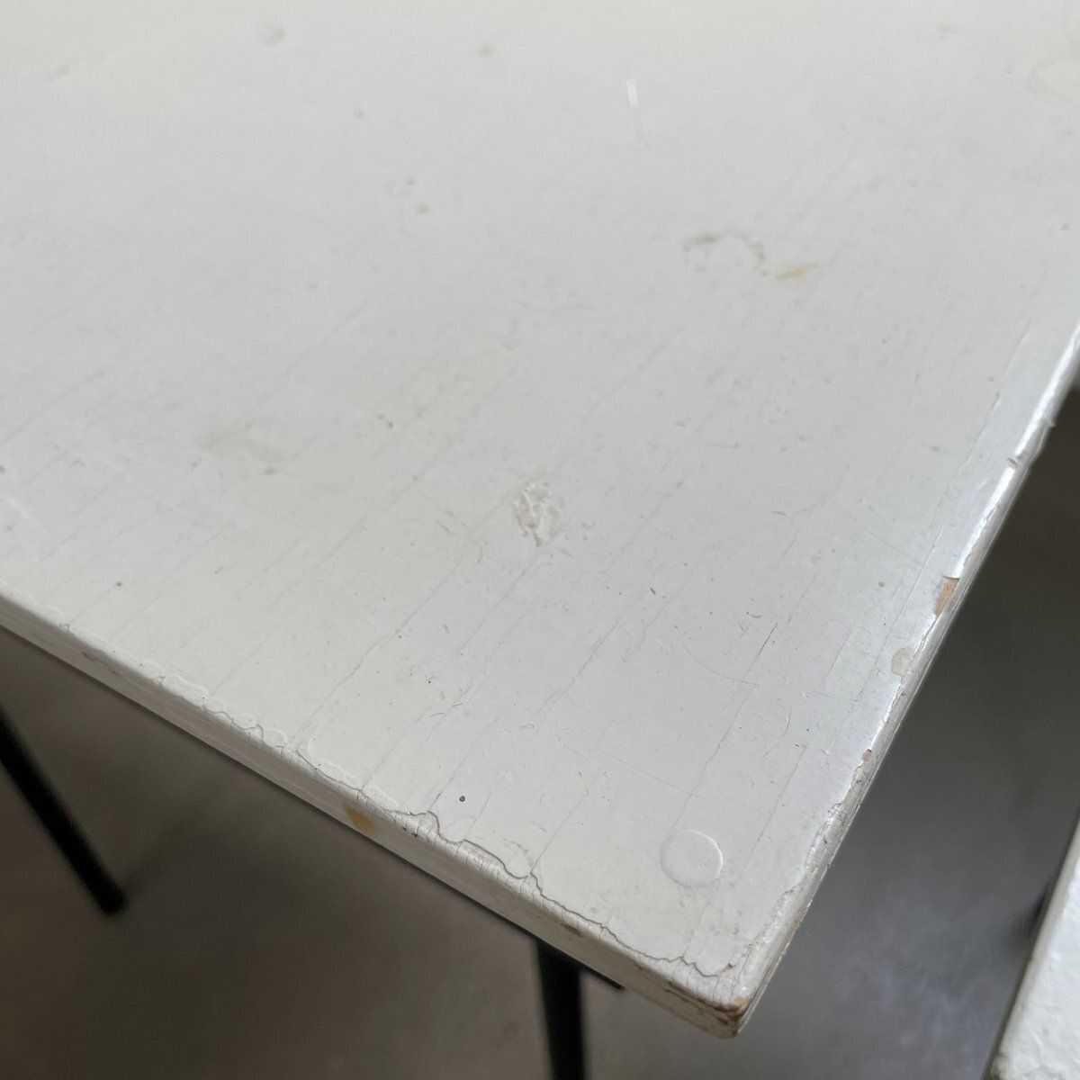photo vinterior Mid Century Modernist Side Tables By Wim Rietveld For Auping, 1950s, Set Of 2