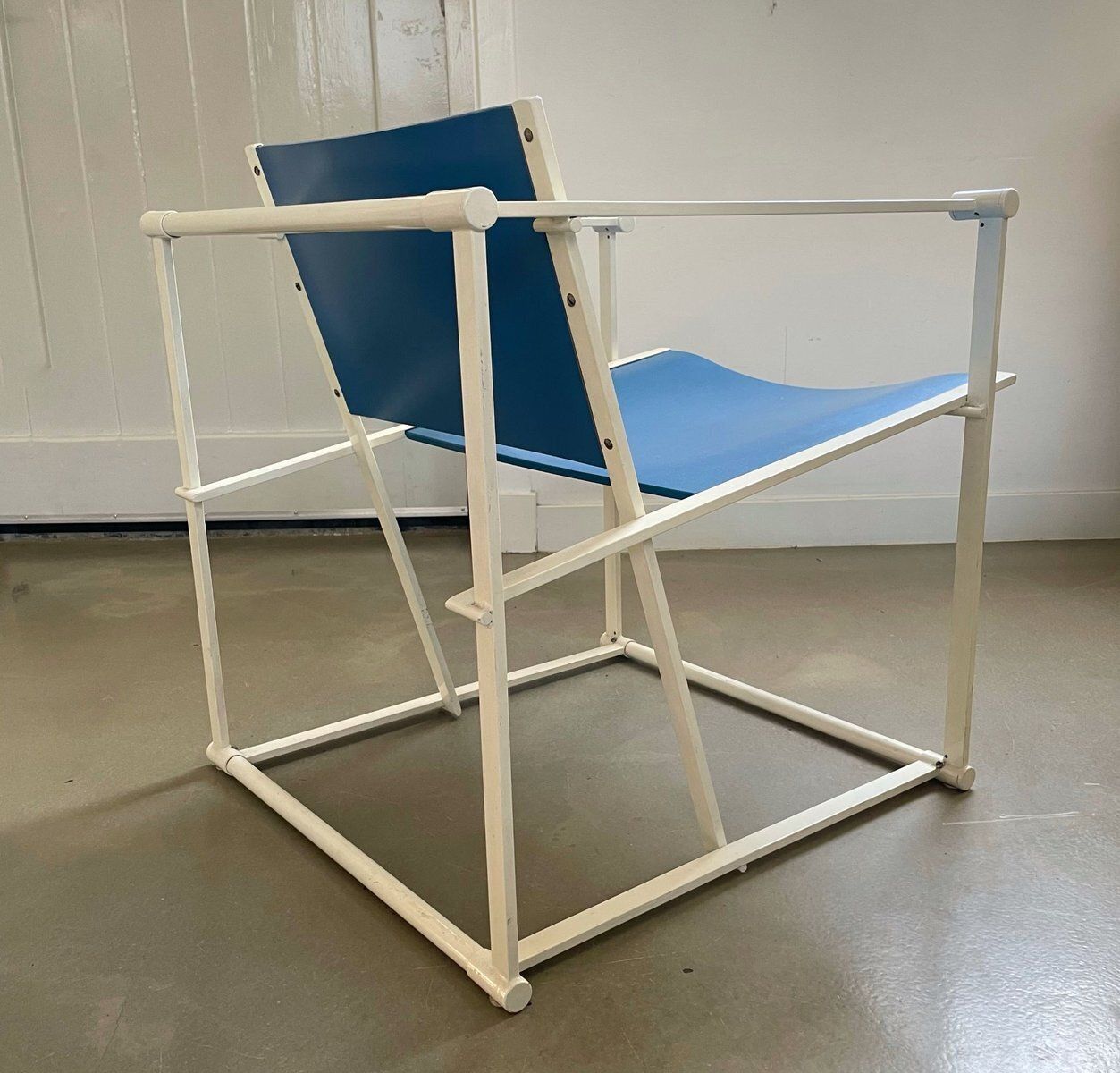 Fm62 Cubic Lounge Chair By Radboud Van Beekum For Pastoe, 1980s photo vintage