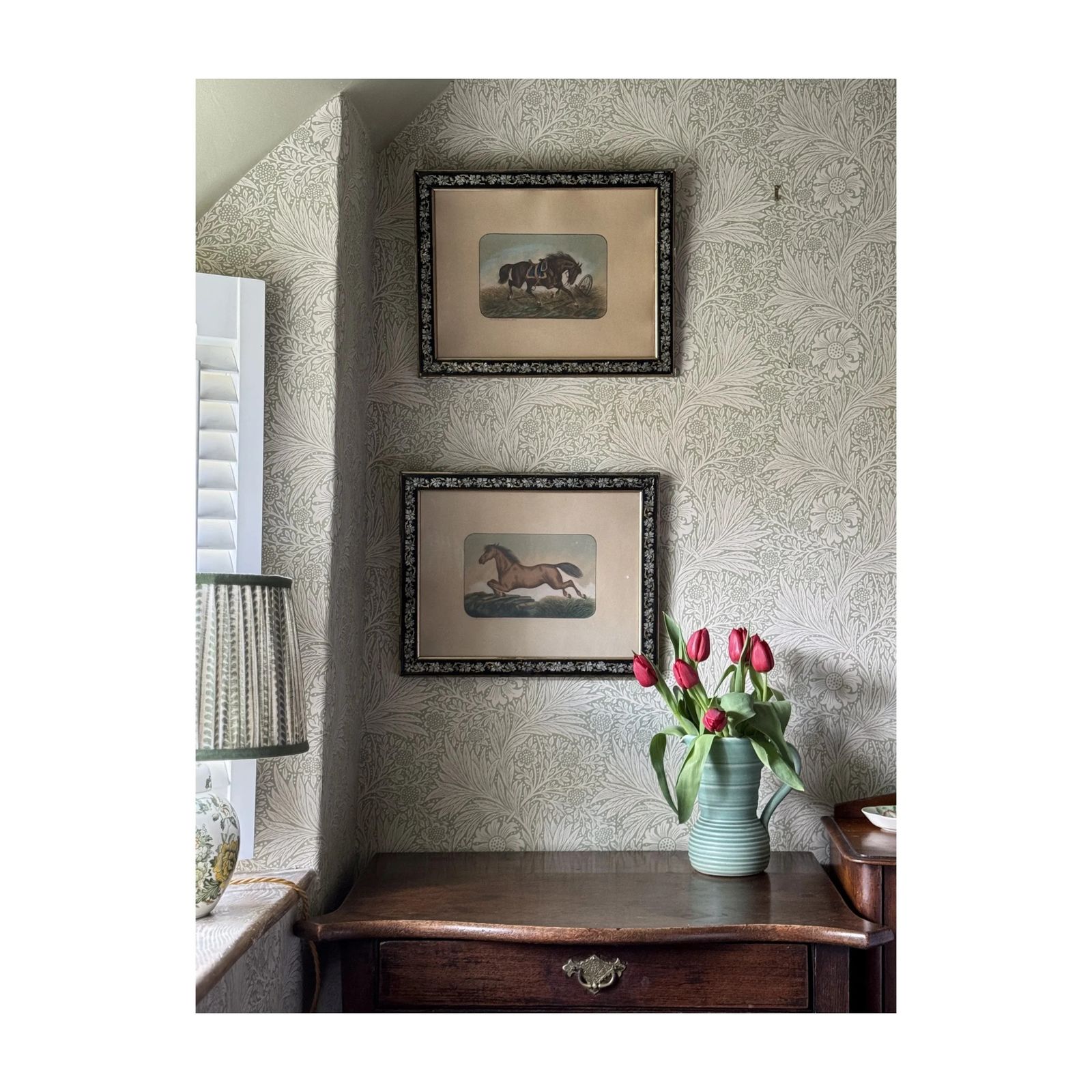 Watercolour Horse 1 Of 2, 1800s photo furniture