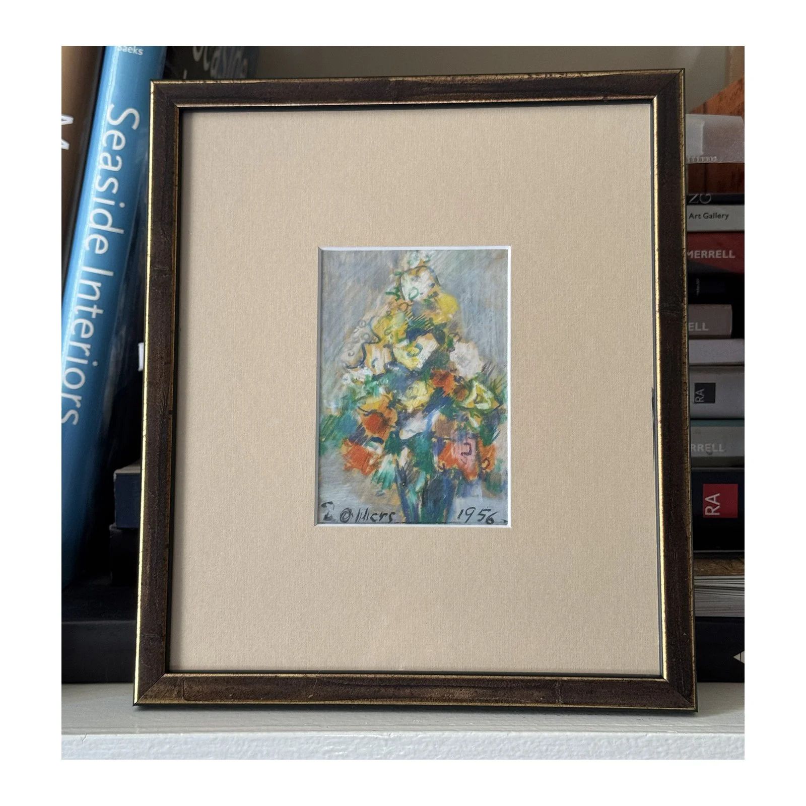 Floral In Pastel 1, 1950s, By Edvin Ollers photo 275.0