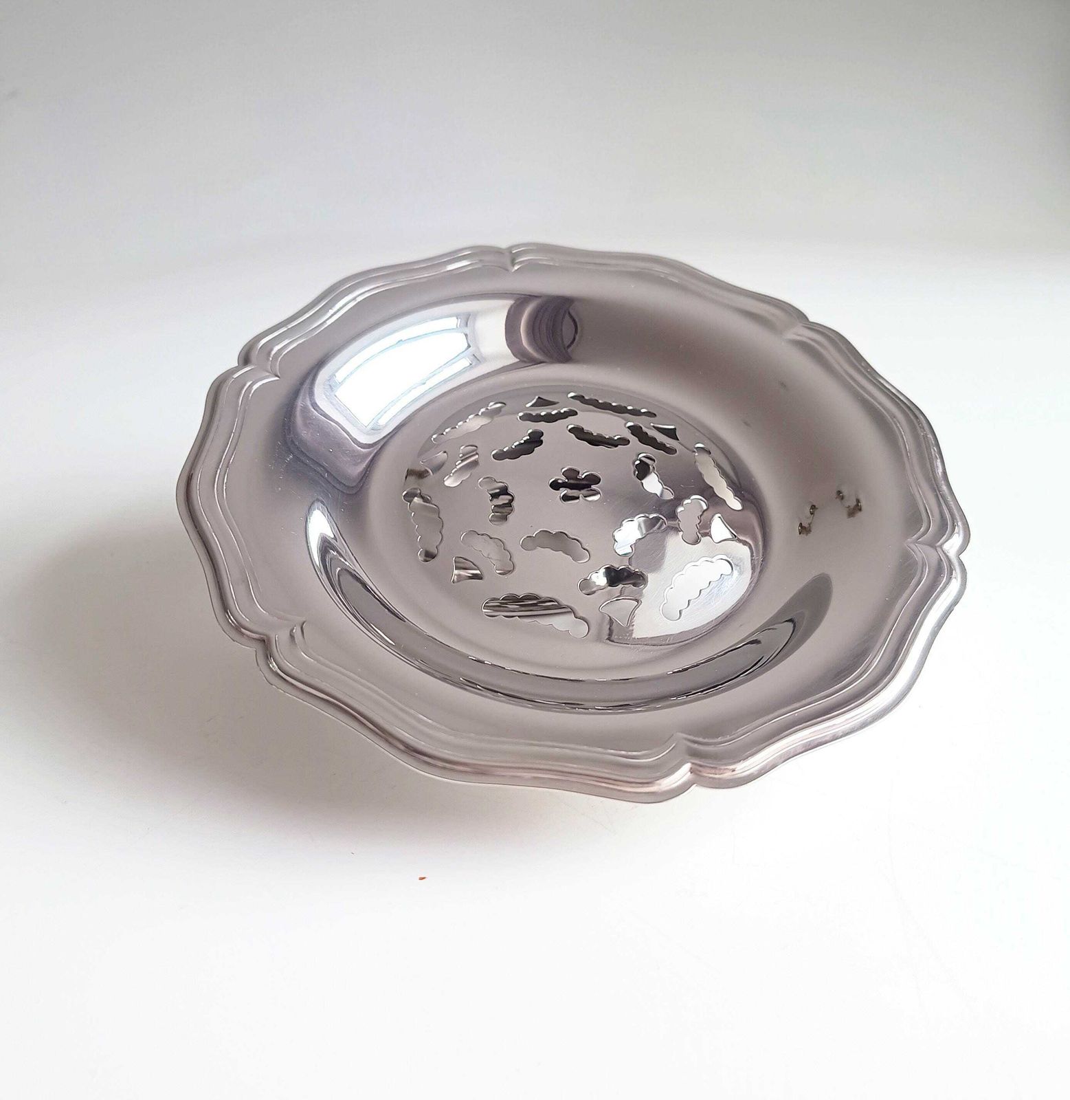 Vintage French Butter Curler Dish, Art Deco Server Coquillor Depose photo furniture