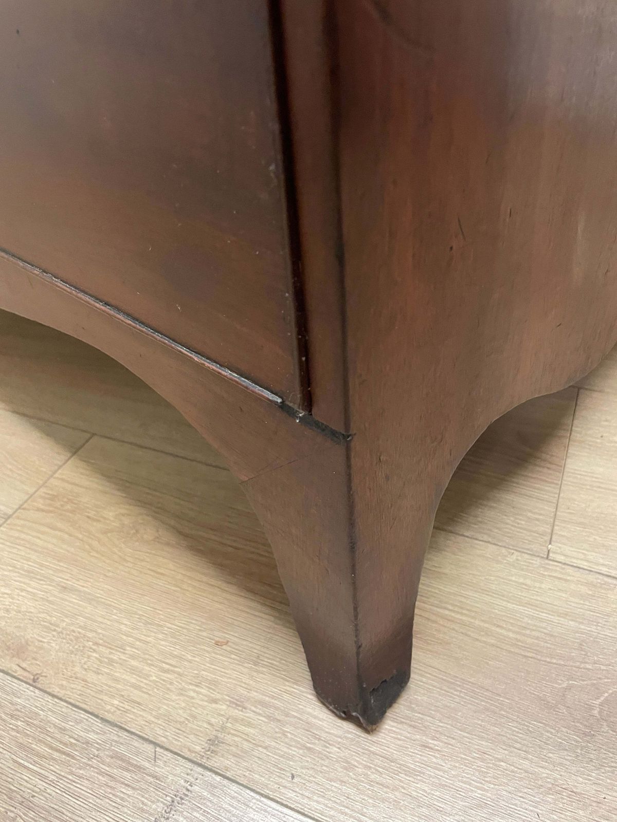photo for sale Antique Mahogany Georgian Chest Of Drawers
