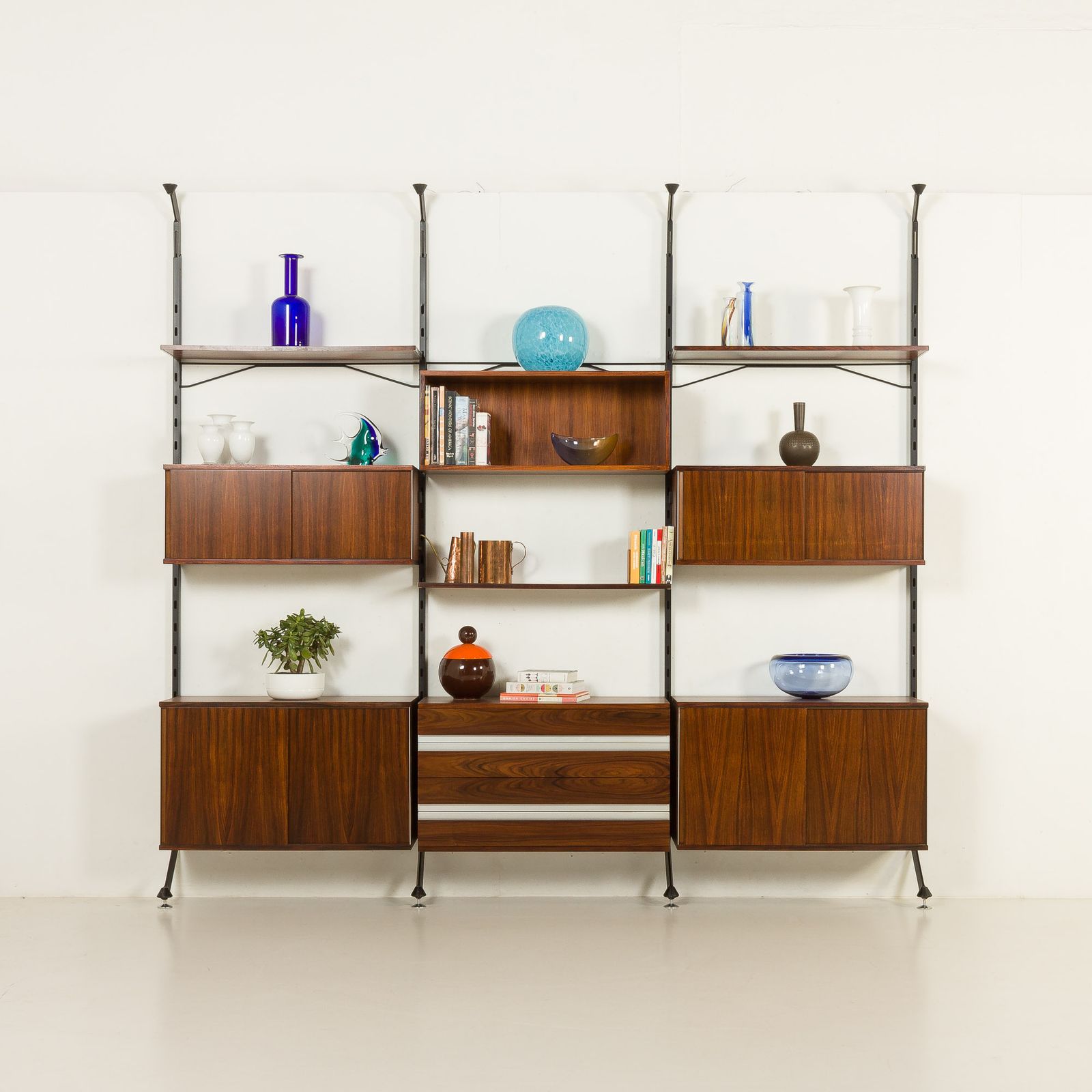 Ico Parisi Rosewood Wall Unit For Mim, Italy 1960s photo 7162.0