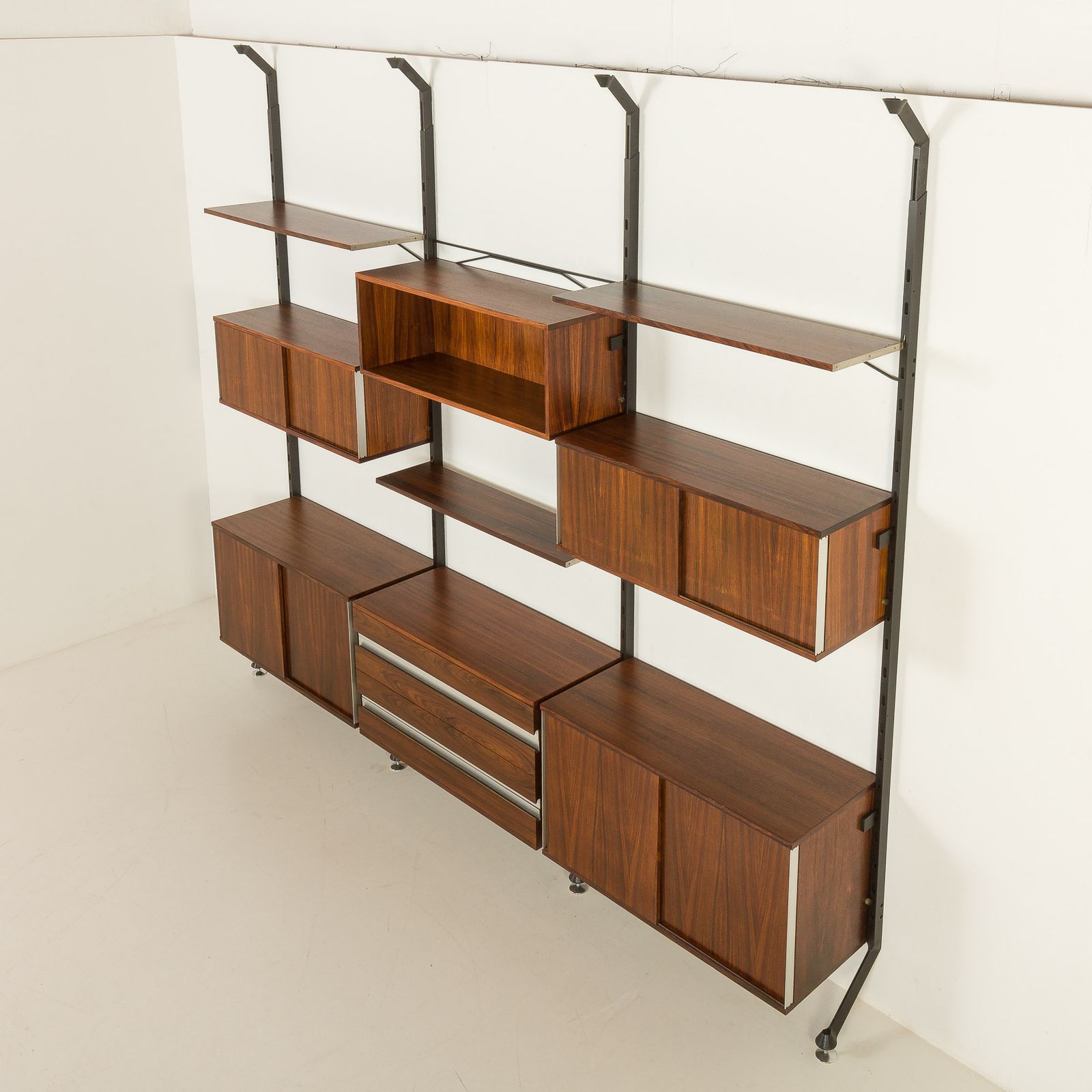 photo furniture Ico Parisi Rosewood Wall Unit For Mim, Italy 1960s