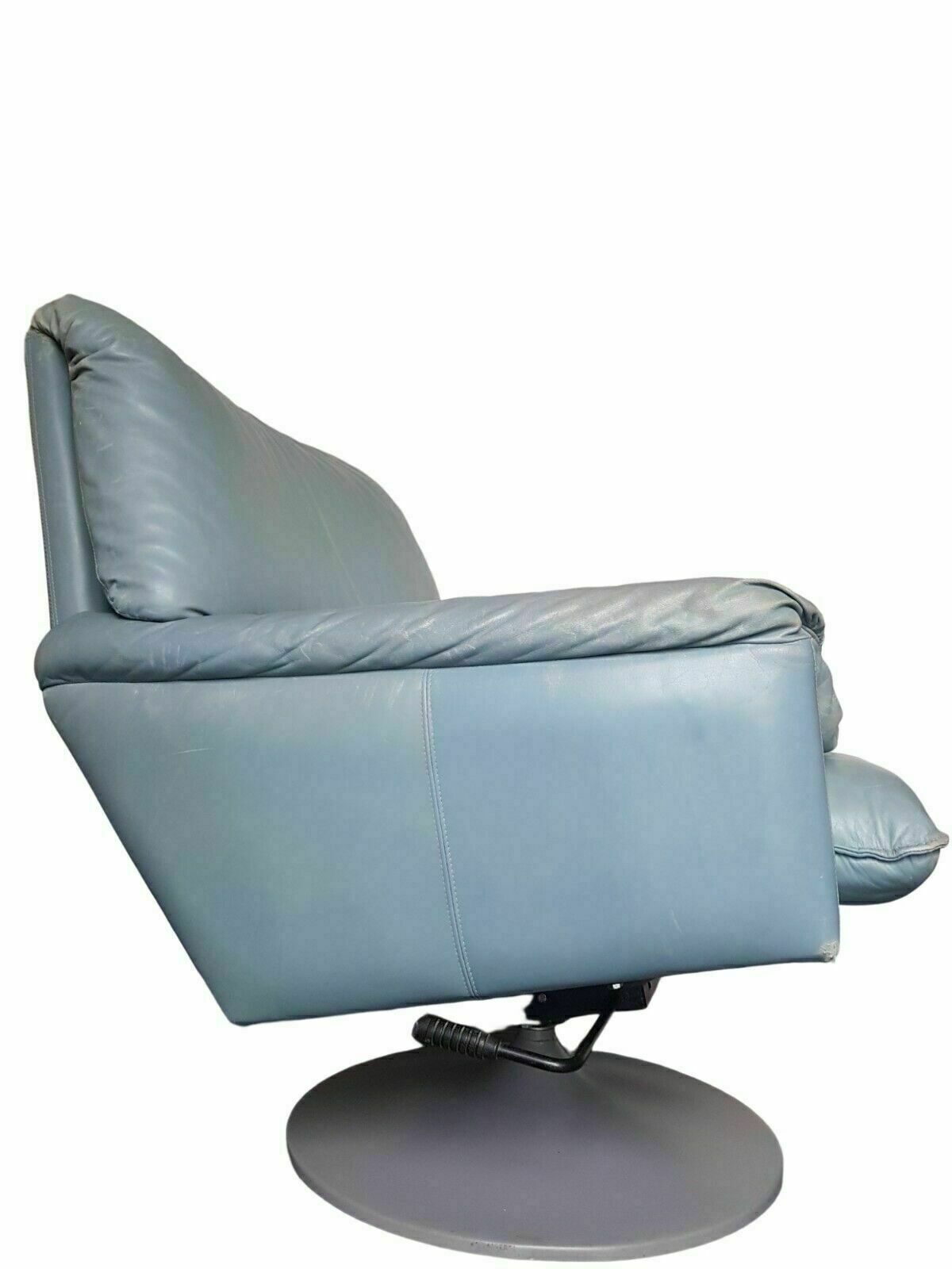 Mid Century Leather Swivel Armchair By Alex Hentoven For Leolux photo Furniture