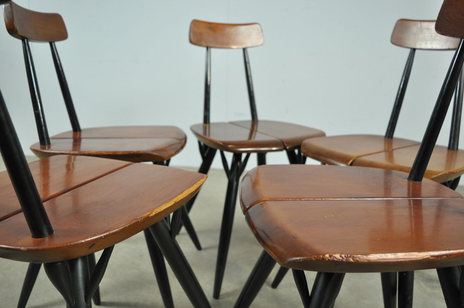 Tapiovaara Dining Table Chairs, Laukaan Puu, Finland 1950s photo Furniture