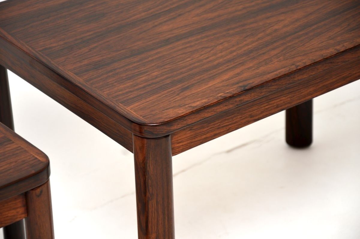 photo furniture Pair Of Danish Vintage Rosewood Side Tables