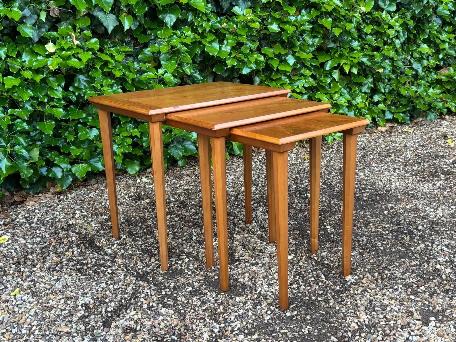 Vintage Herbert E Gibbs Nest Of Tables C.1960s