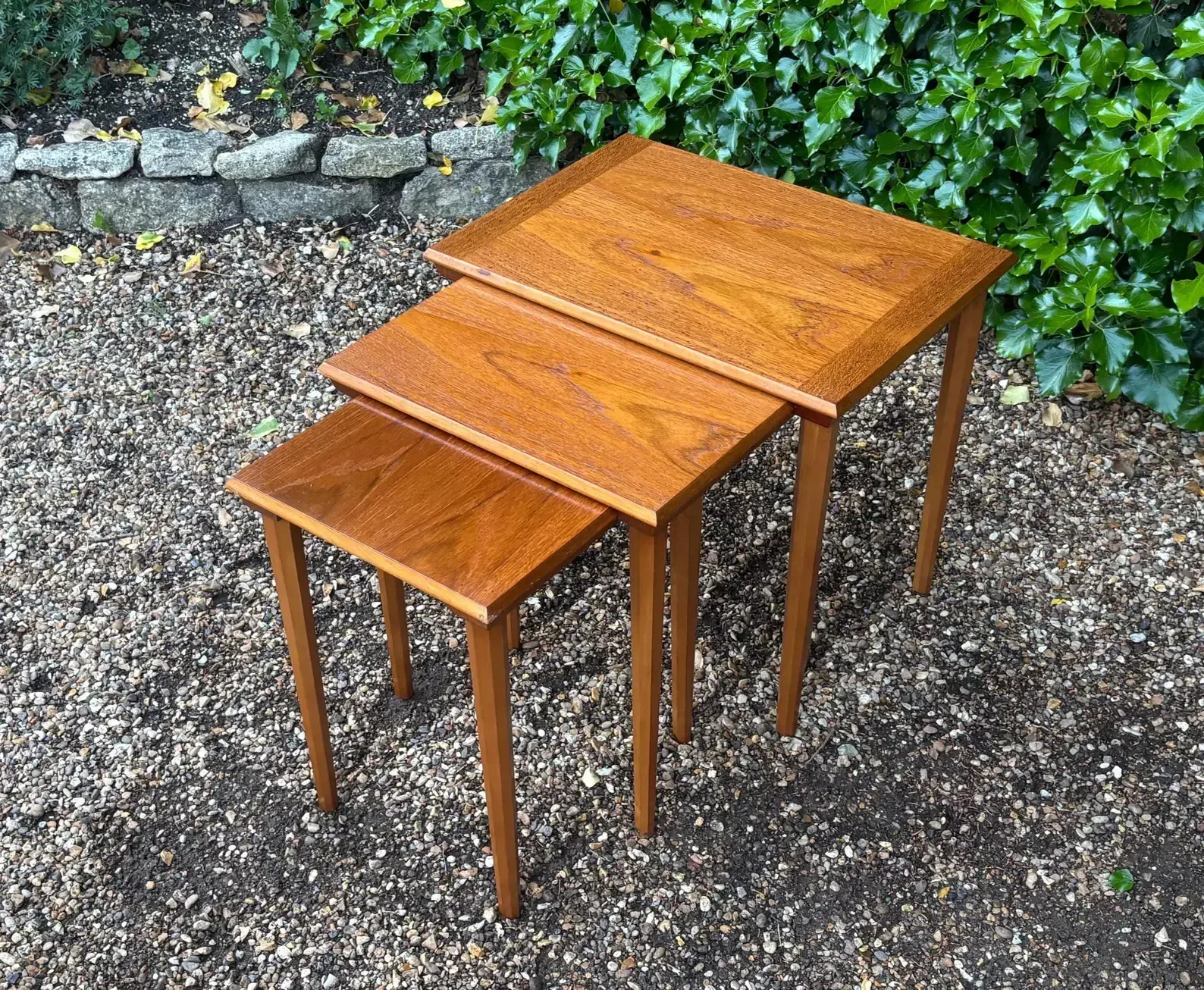 Vintage Herbert E Gibbs Nest Of Tables C.1960s photo Furniture