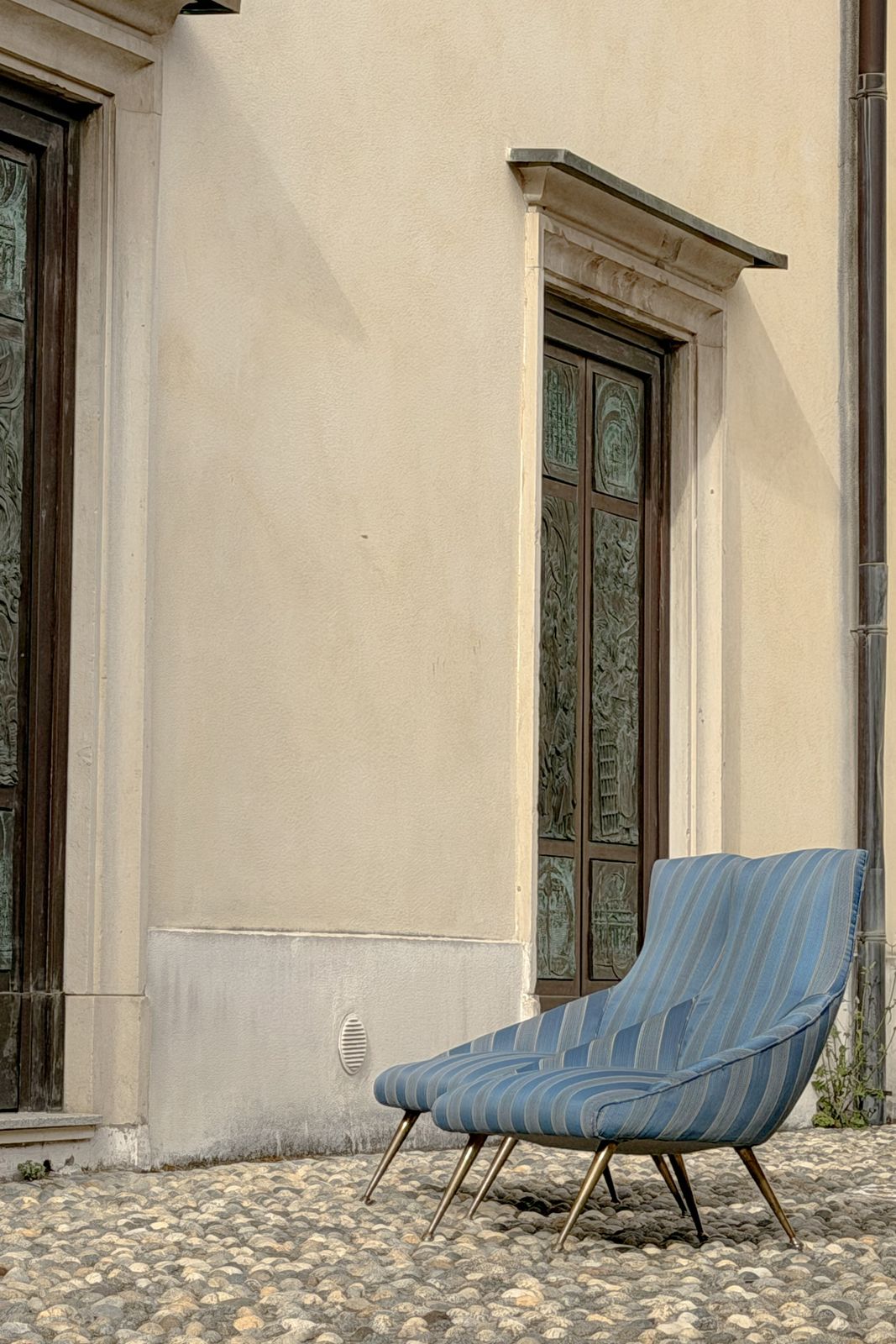 Pair Of Vintage Italian Lounge Chairs, 1950s photo Furniture